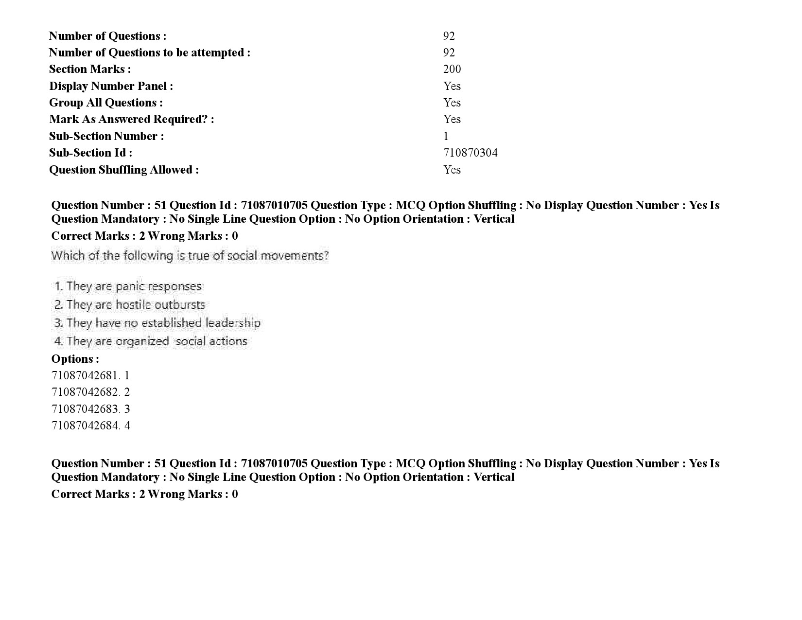 UGC NET Human Rights and Duties Question Paper September 2020 78