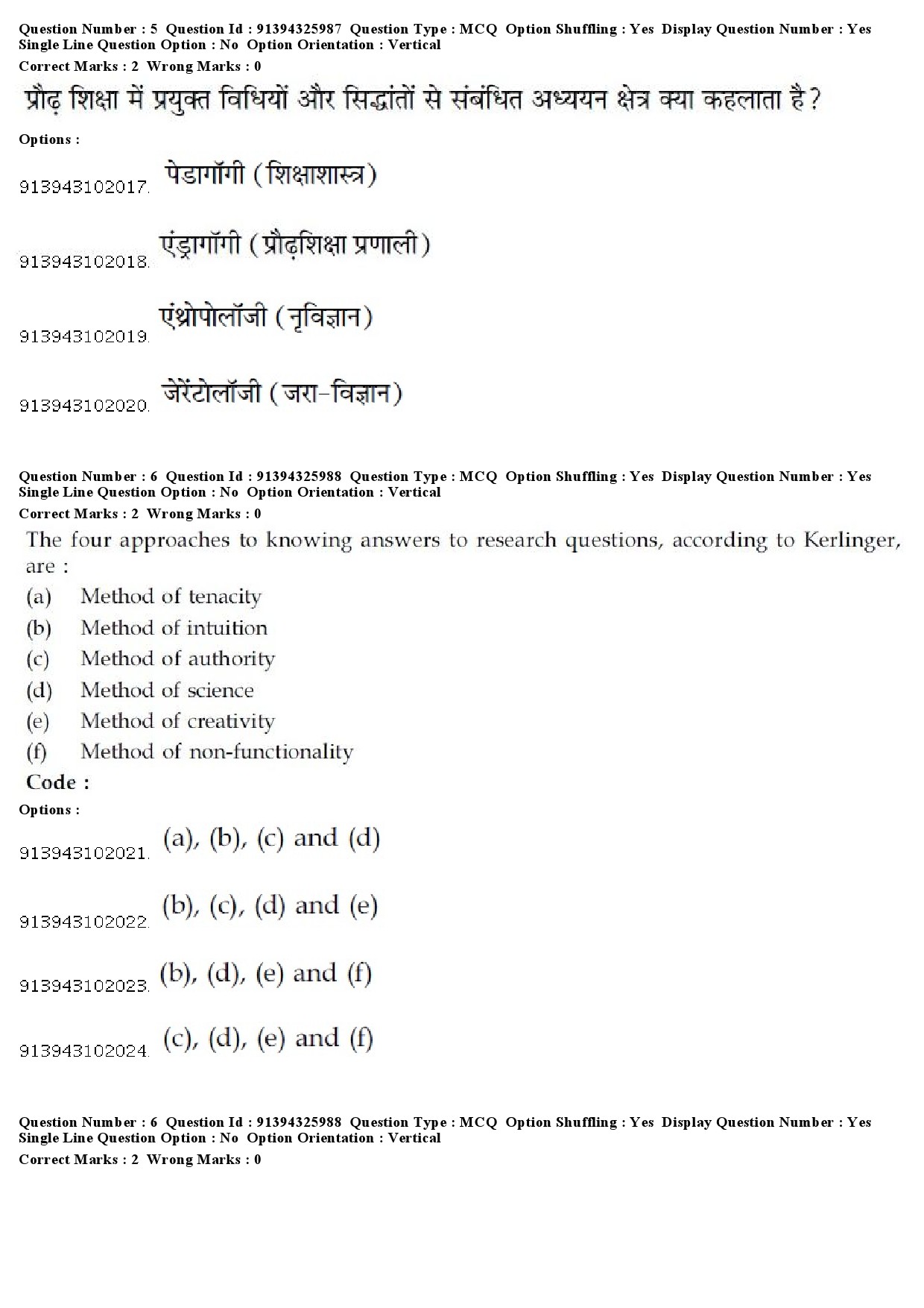 UGC NET Indian Culture Question Paper December 2018 5