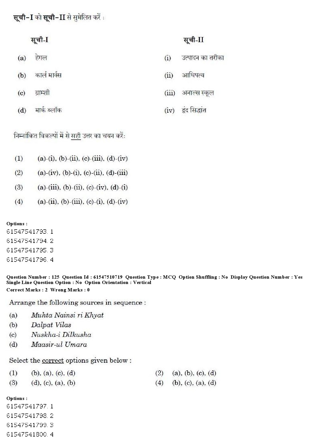 UGC NET Indian Culture Question Paper December 2019 135