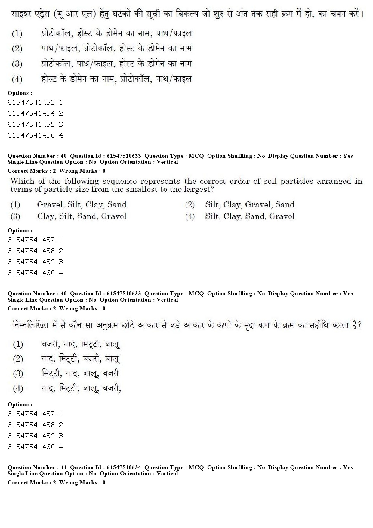 UGC NET Indian Culture Question Paper December 2019 41