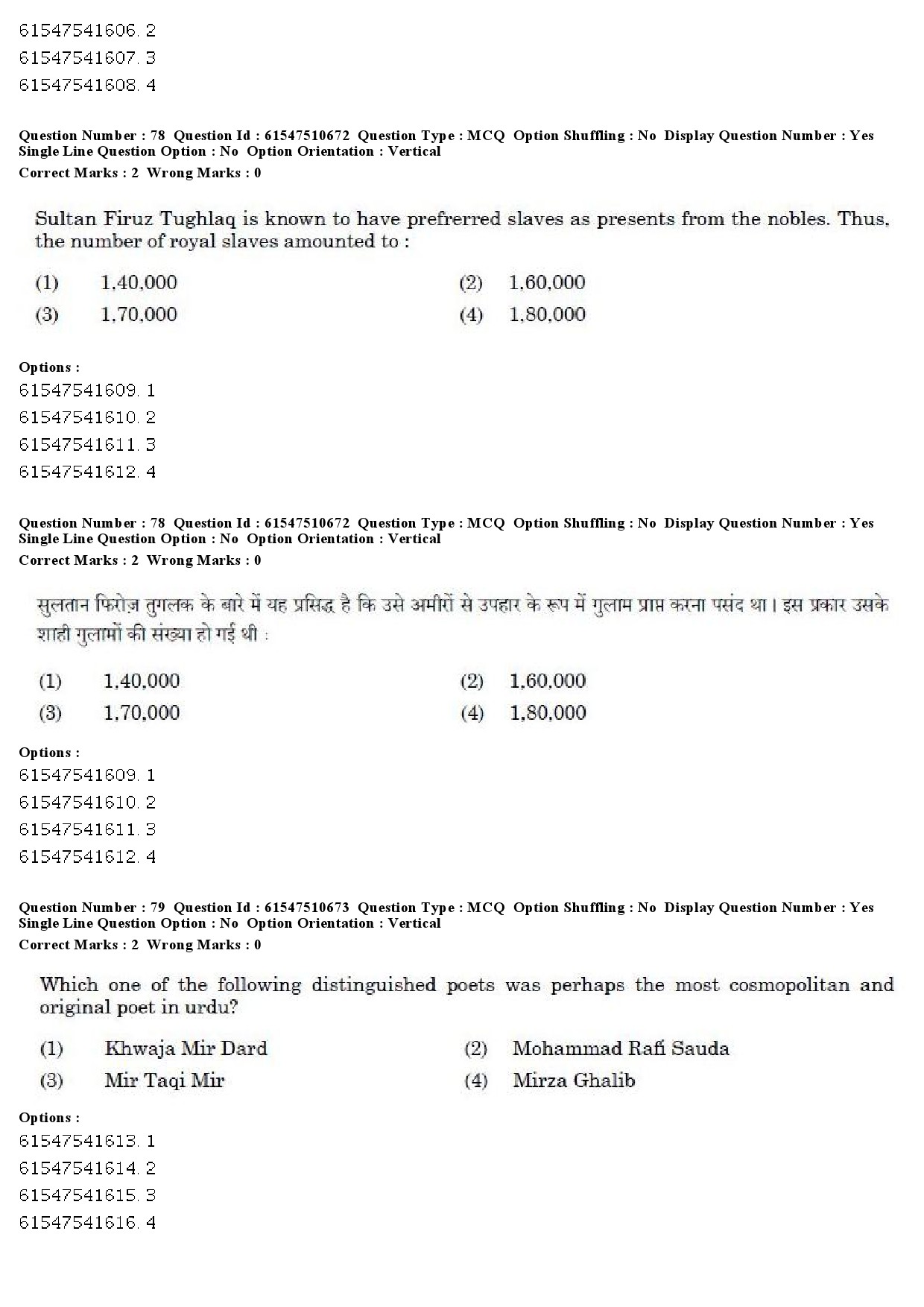 UGC NET Indian Culture Question Paper December 2019 70