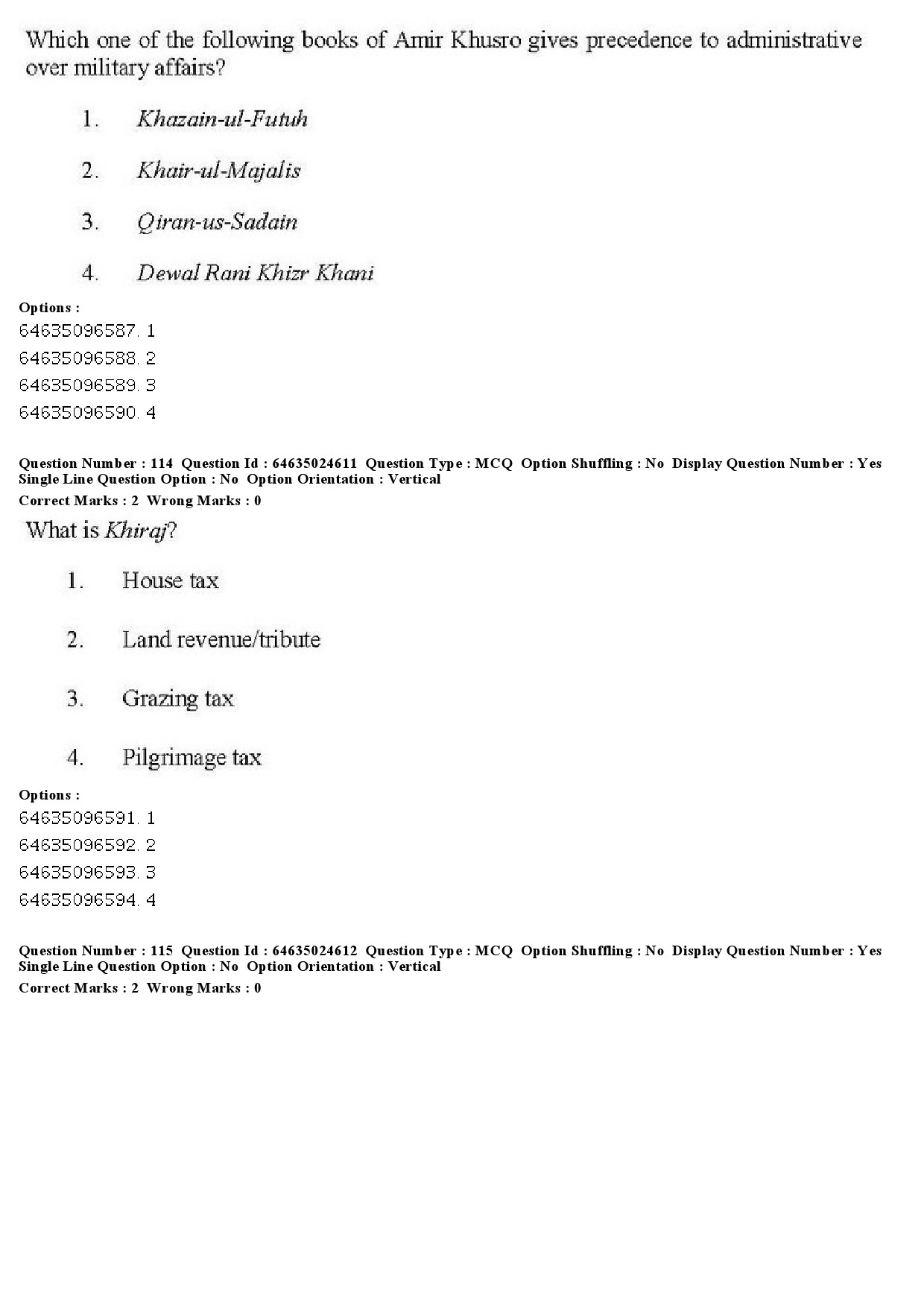 UGC NET Indian Culture Question Paper June 2019 112