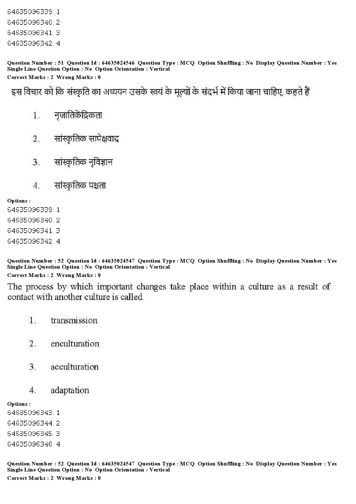 UGC NET Indian Culture Question Paper June 2019 41