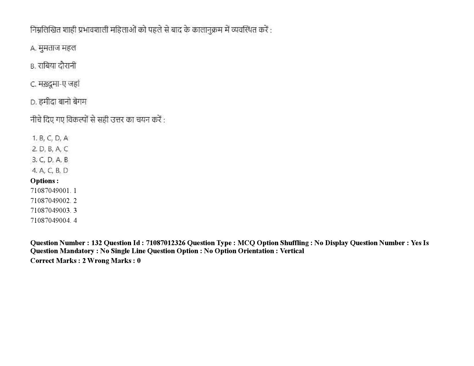 UGC NET Indian Culture Question Paper September 2020 199