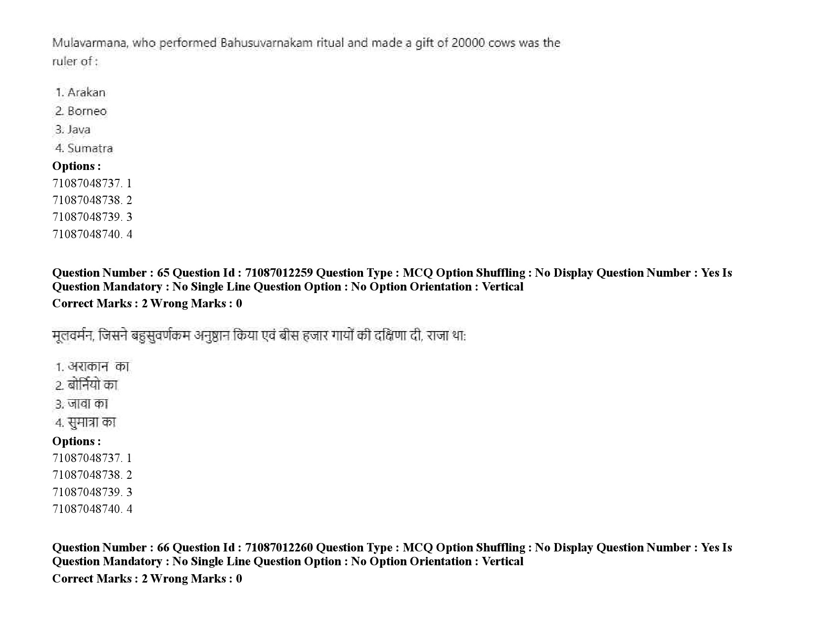 UGC NET Indian Culture Question Paper September 2020 93