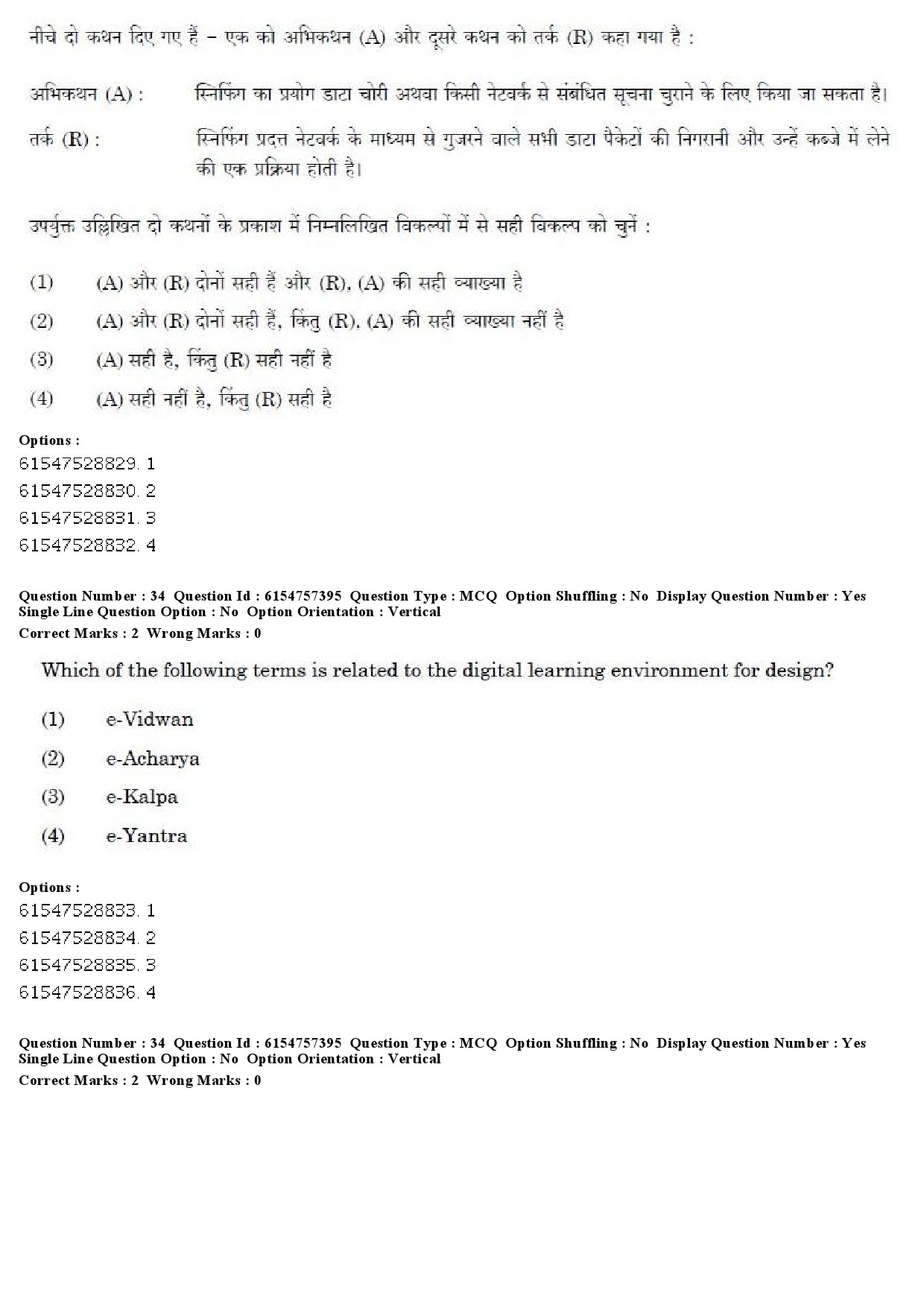 UGC NET International and Area Studies Question Paper December 2019 28