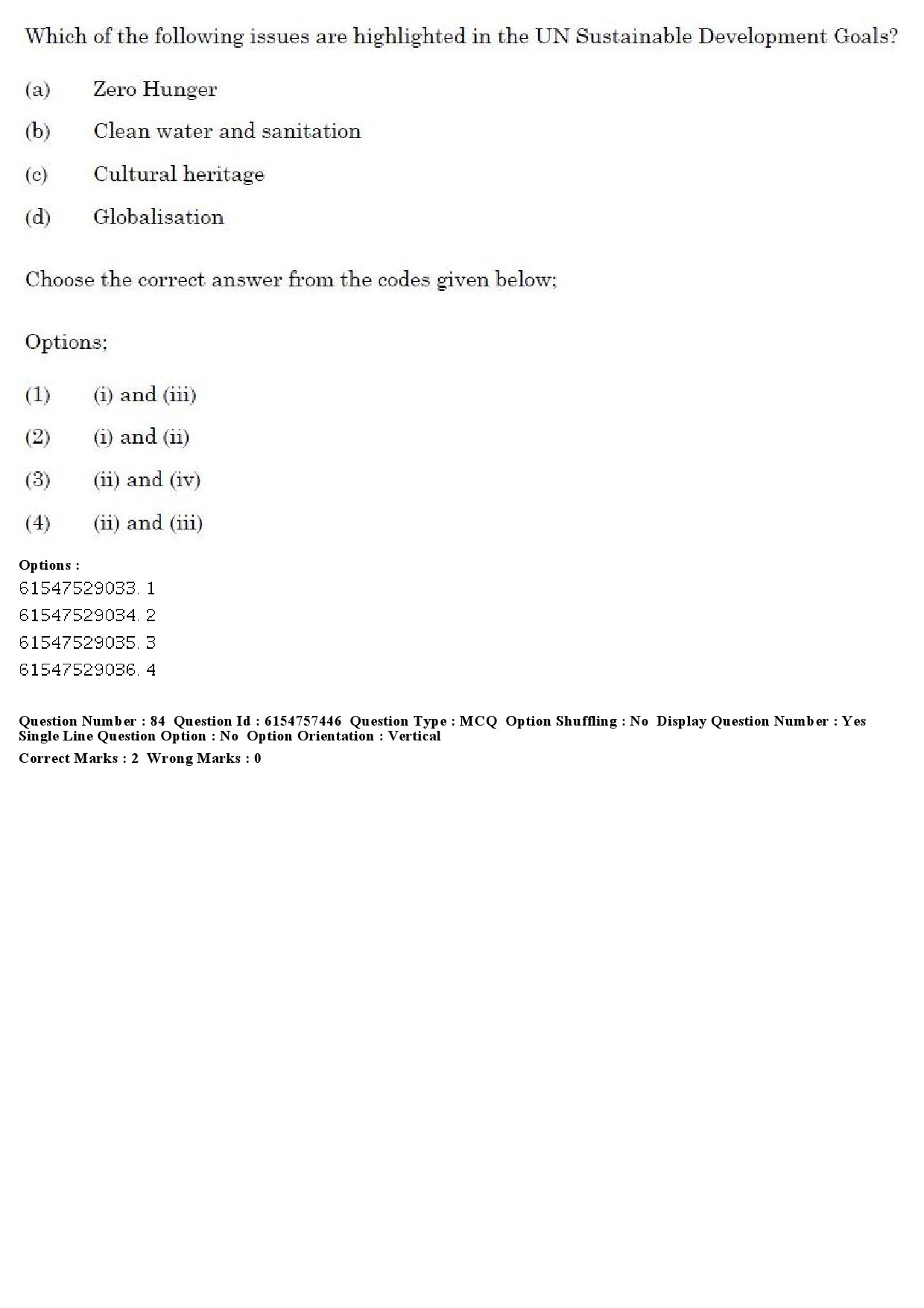 UGC NET International and Area Studies Question Paper December 2019 81