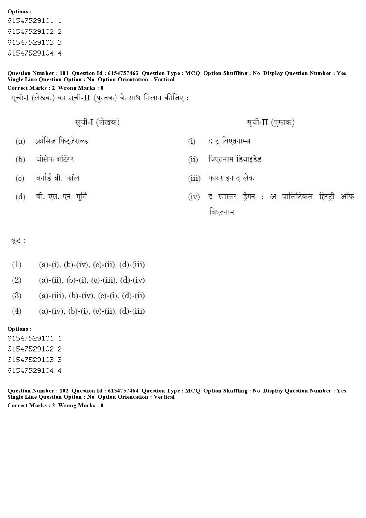 UGC NET International and Area Studies Question Paper December 2019 98