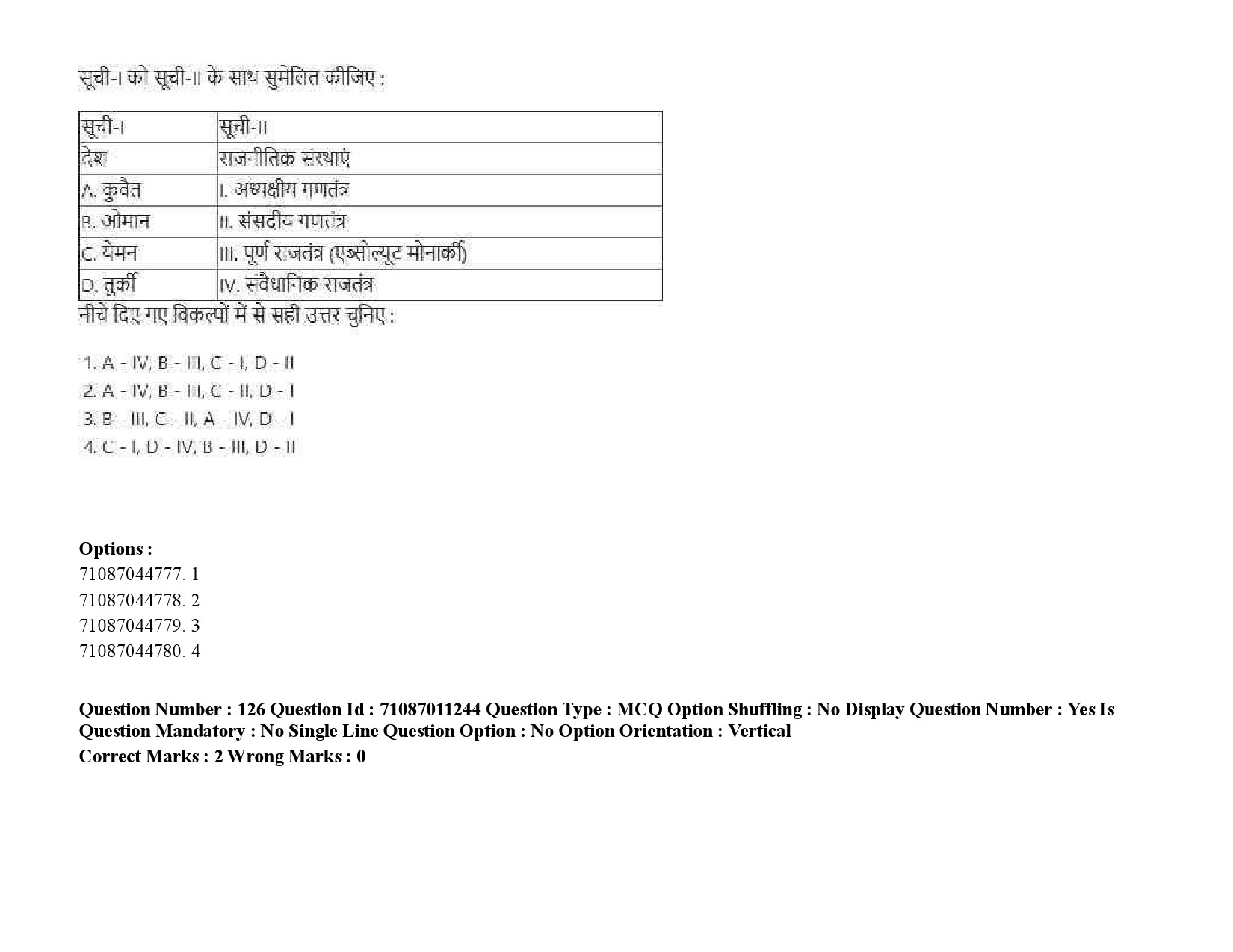 UGC NET International and Area Studies Question Paper September 2020 193