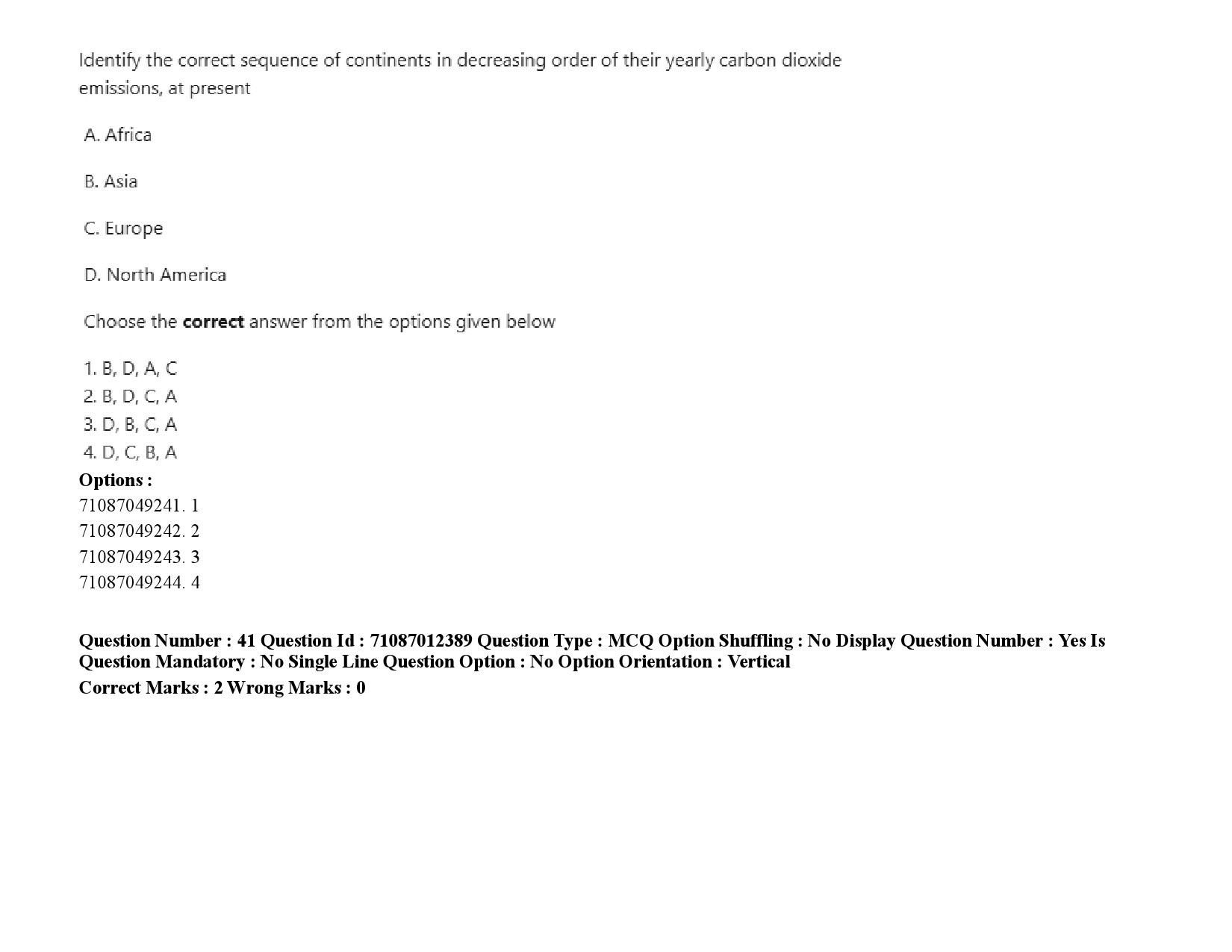 UGC NET Japanese Question Paper September 2020 63