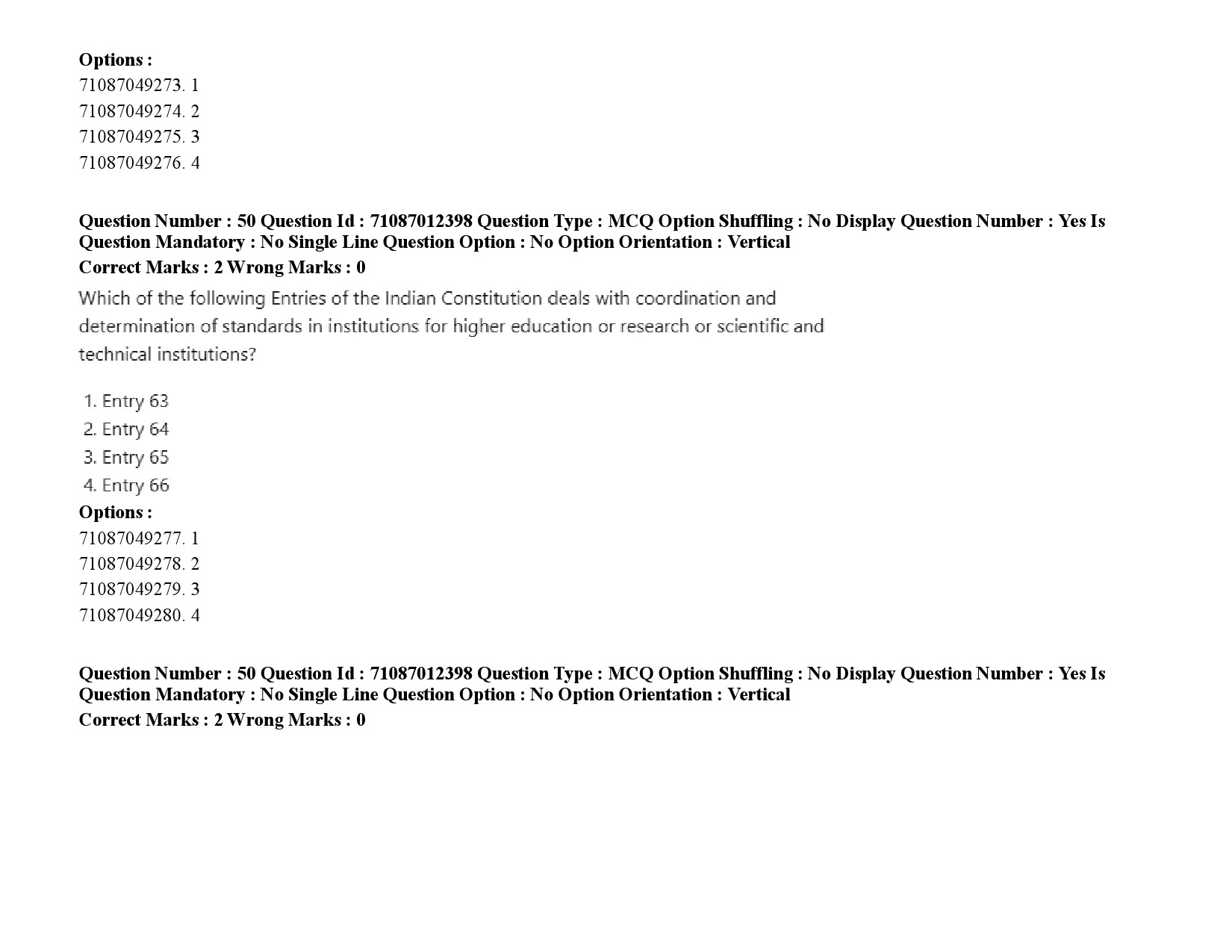 UGC NET Japanese Question Paper September 2020 77