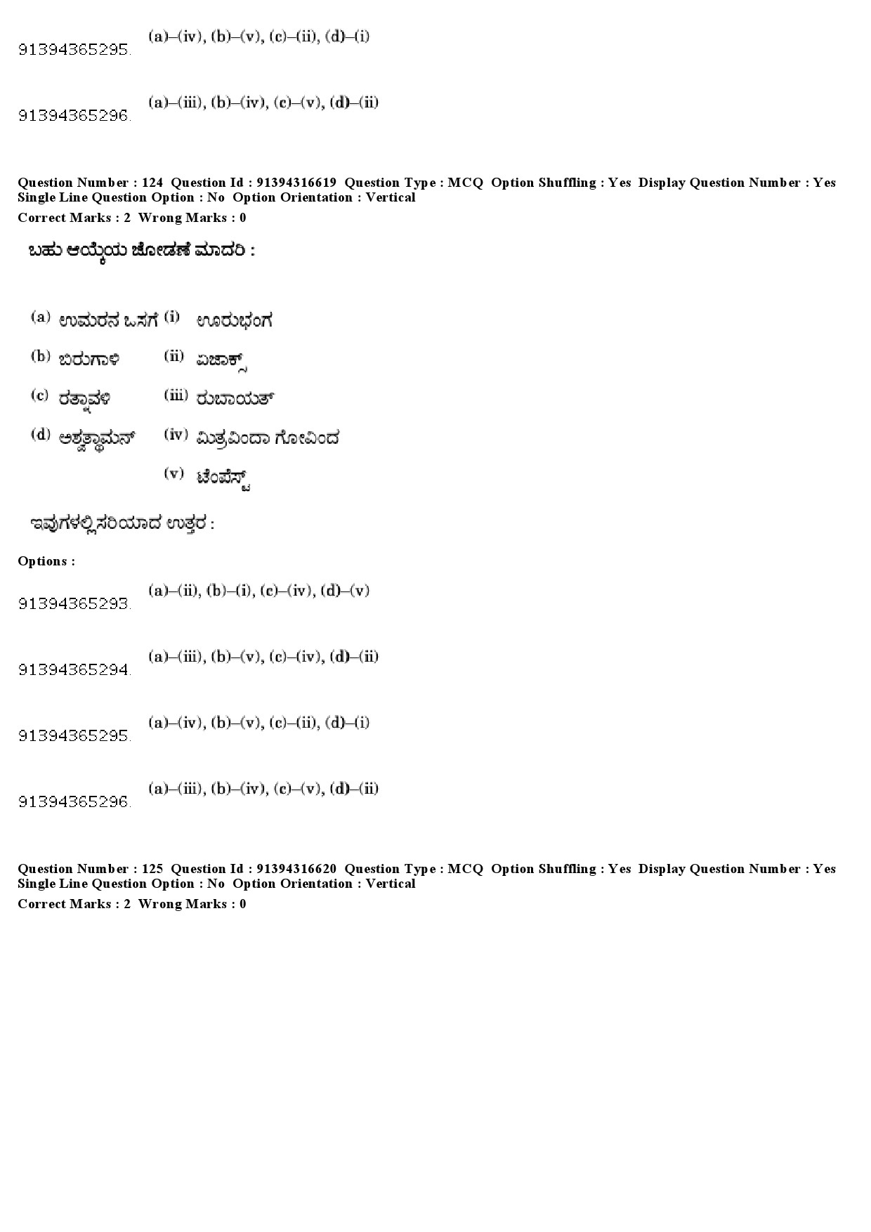 UGC NET Kannada Question Paper December 2018 116