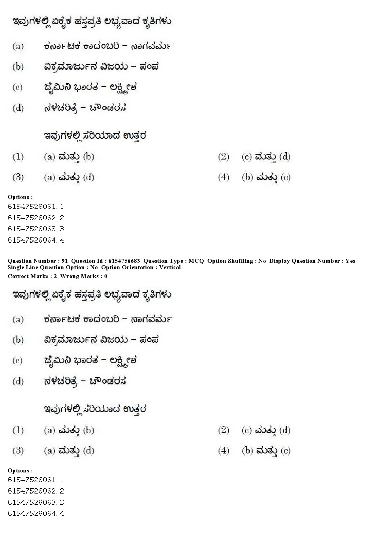 UGC NET Kannada Question Paper December 2019 73