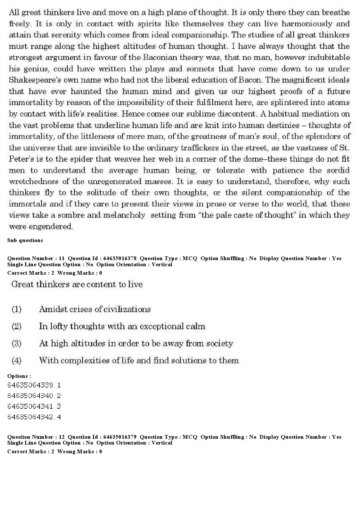 UGC NET Kannada Question Paper June 2019 11