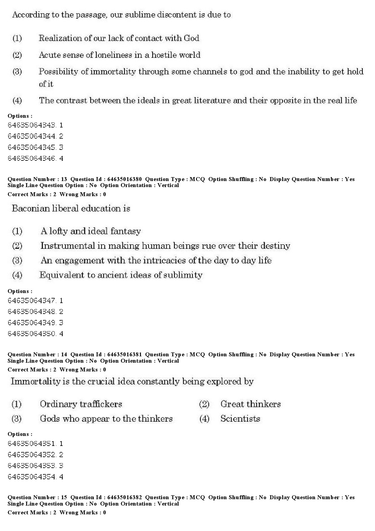 UGC NET Kannada Question Paper June 2019 12