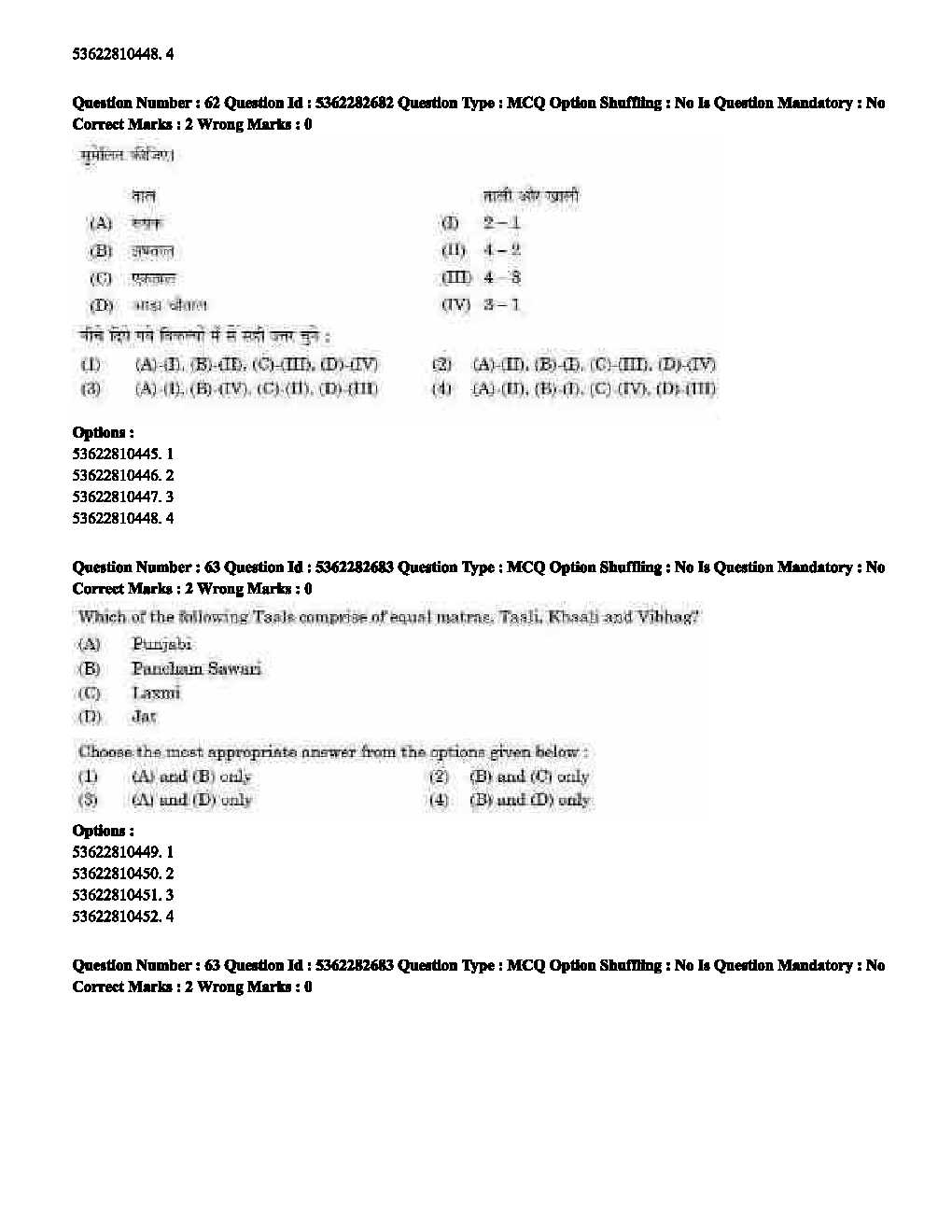 UGC NET Music Question Paper September 2020 50