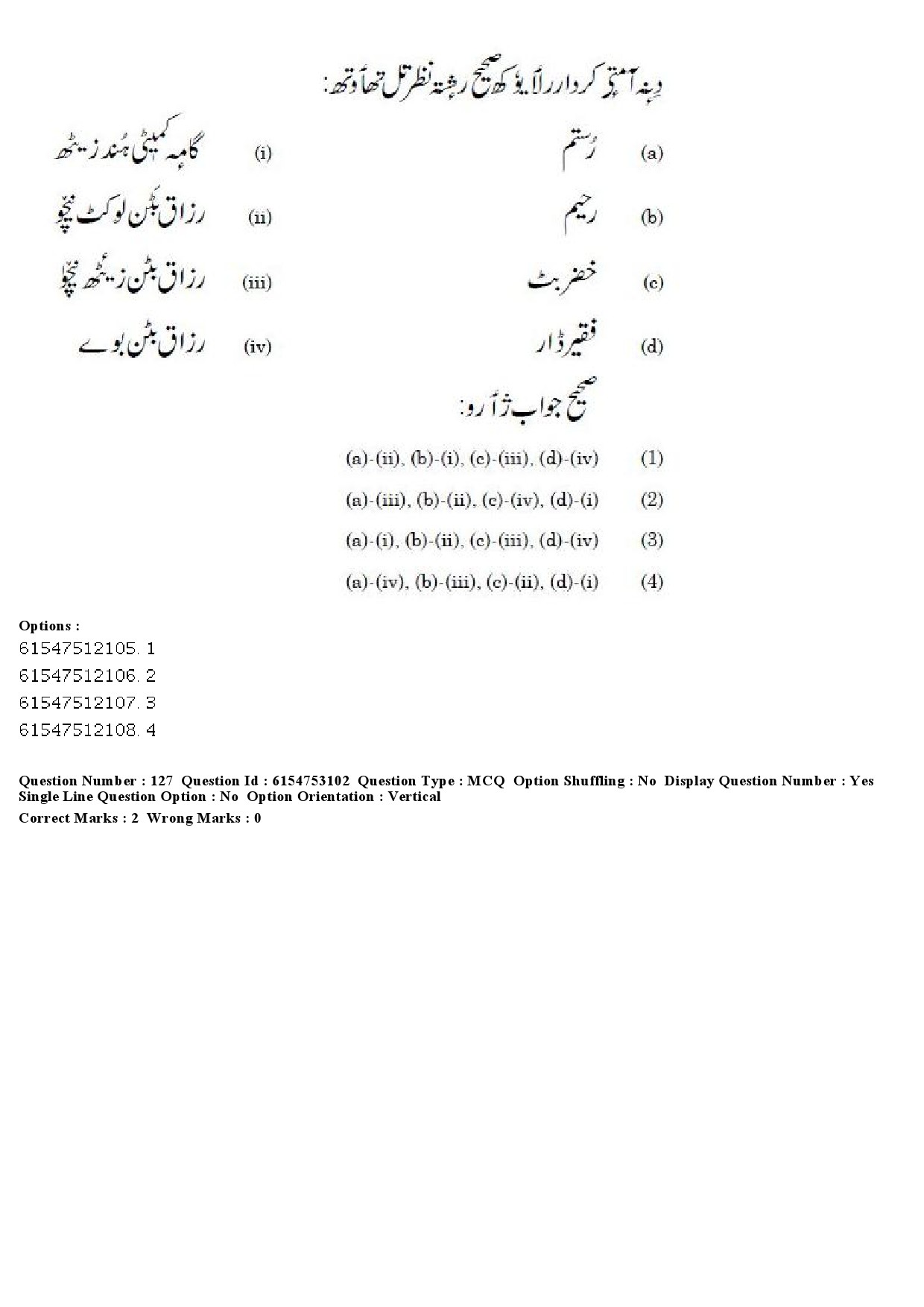 UGC NET Kashmiri Question Paper December 2019 102