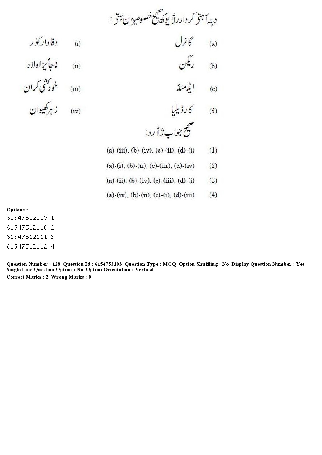 UGC NET Kashmiri Question Paper December 2019 104