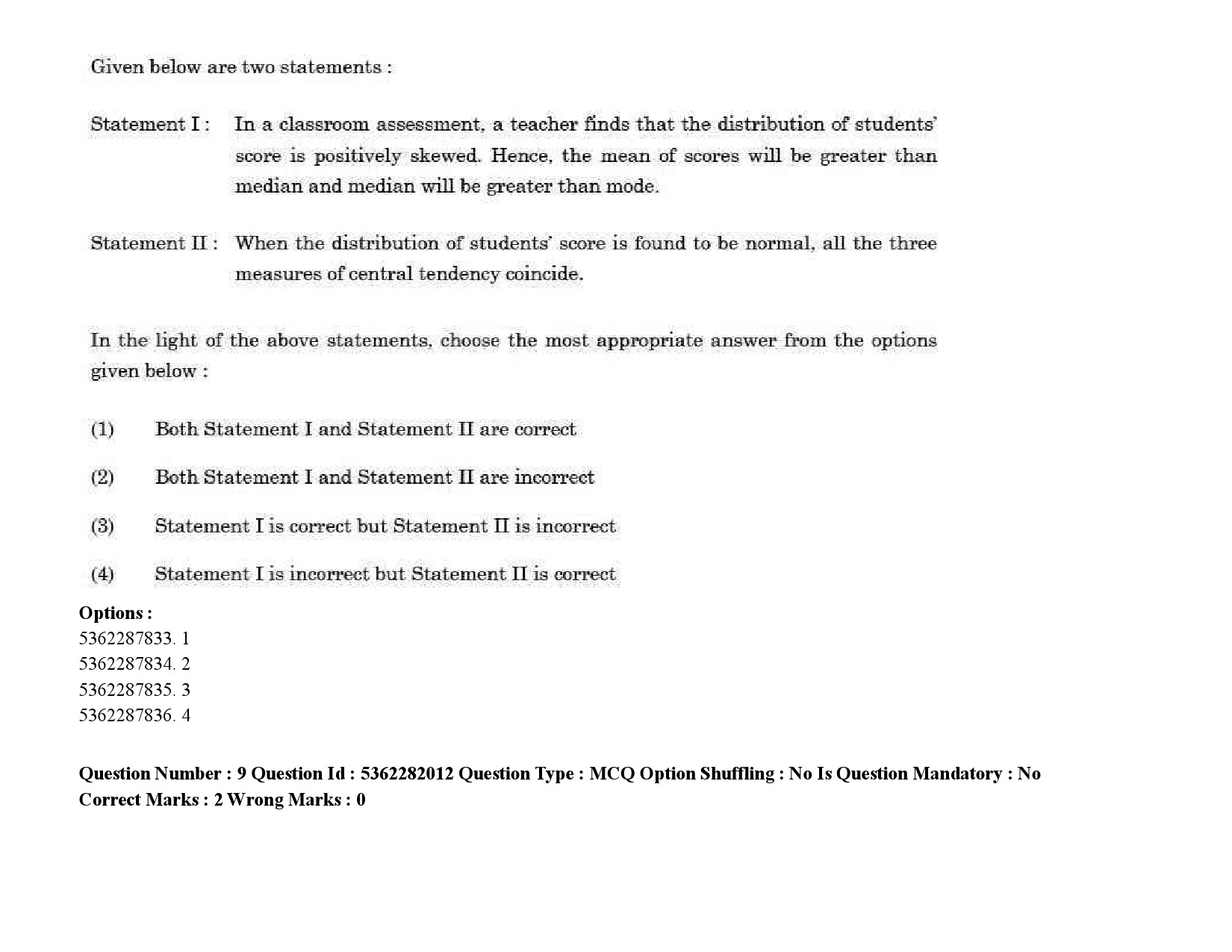 UGC NET Kashmiri Question Paper September 2020 11