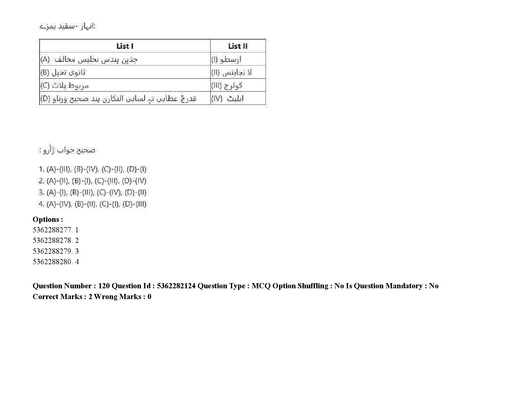 UGC NET Kashmiri Question Paper September 2020 168