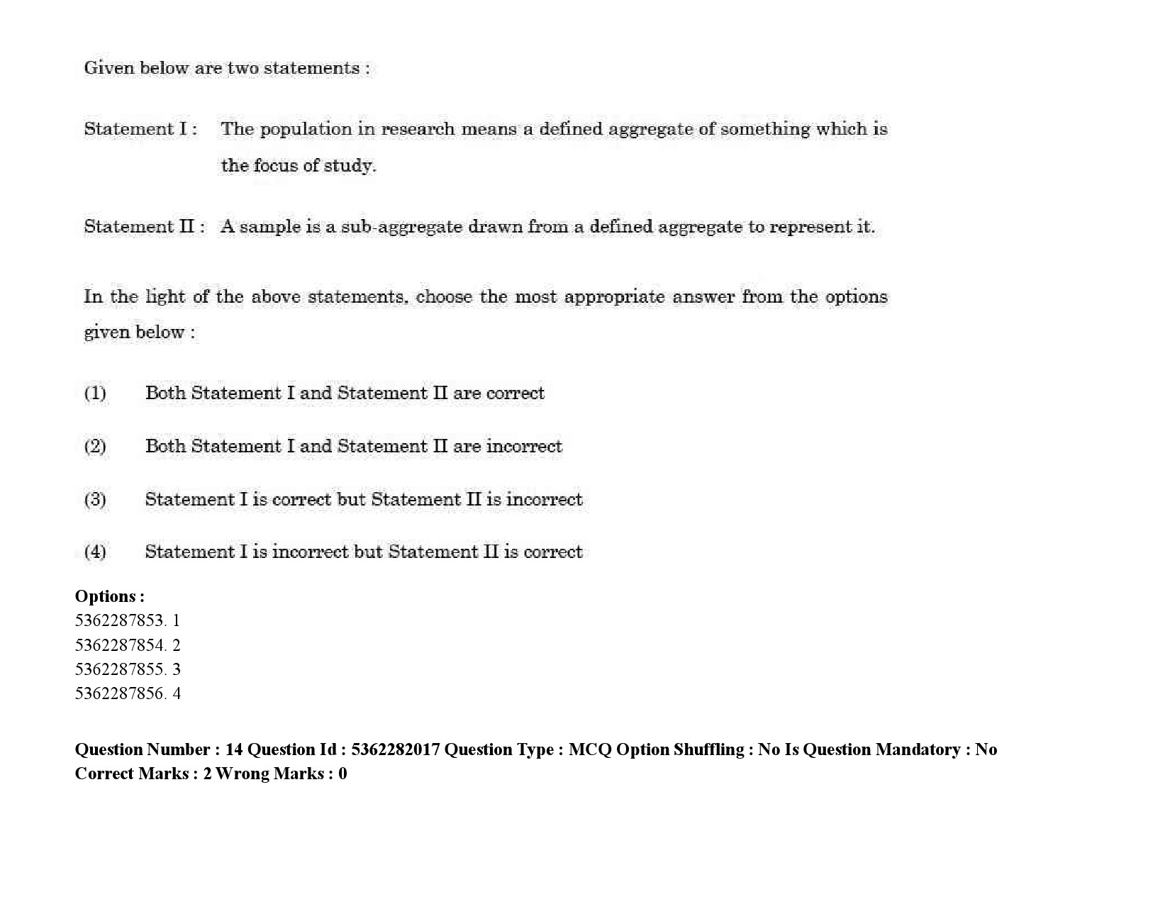 UGC NET Kashmiri Question Paper September 2020 18