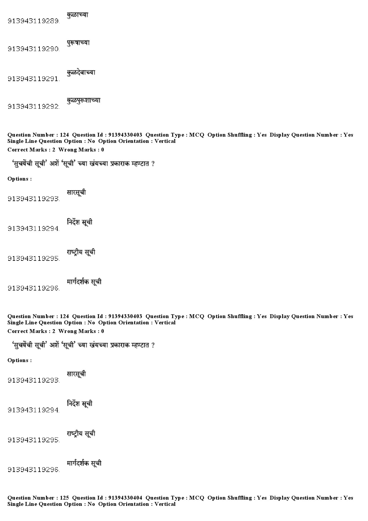 UGC NET Konkani Question Paper December 2018 104