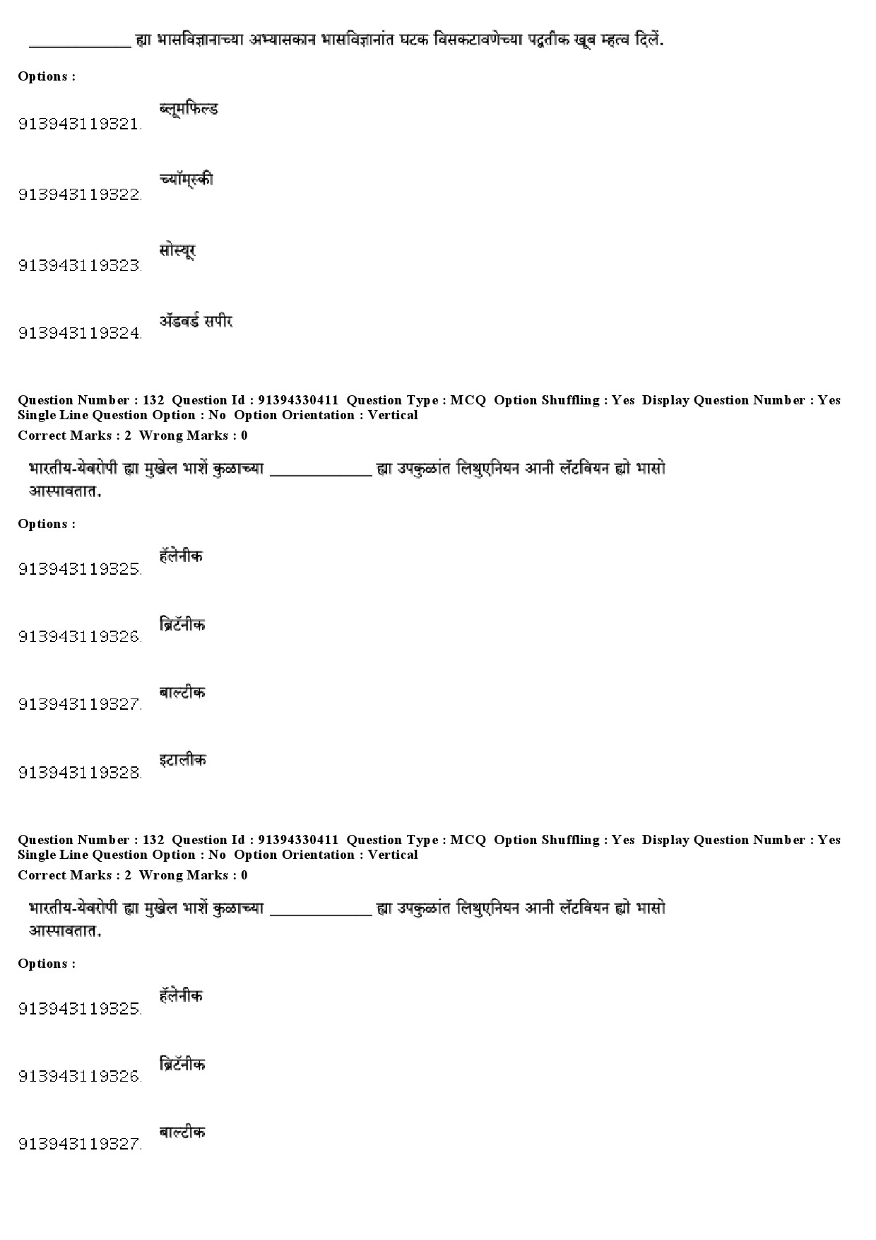 UGC NET Konkani Question Paper December 2018 110