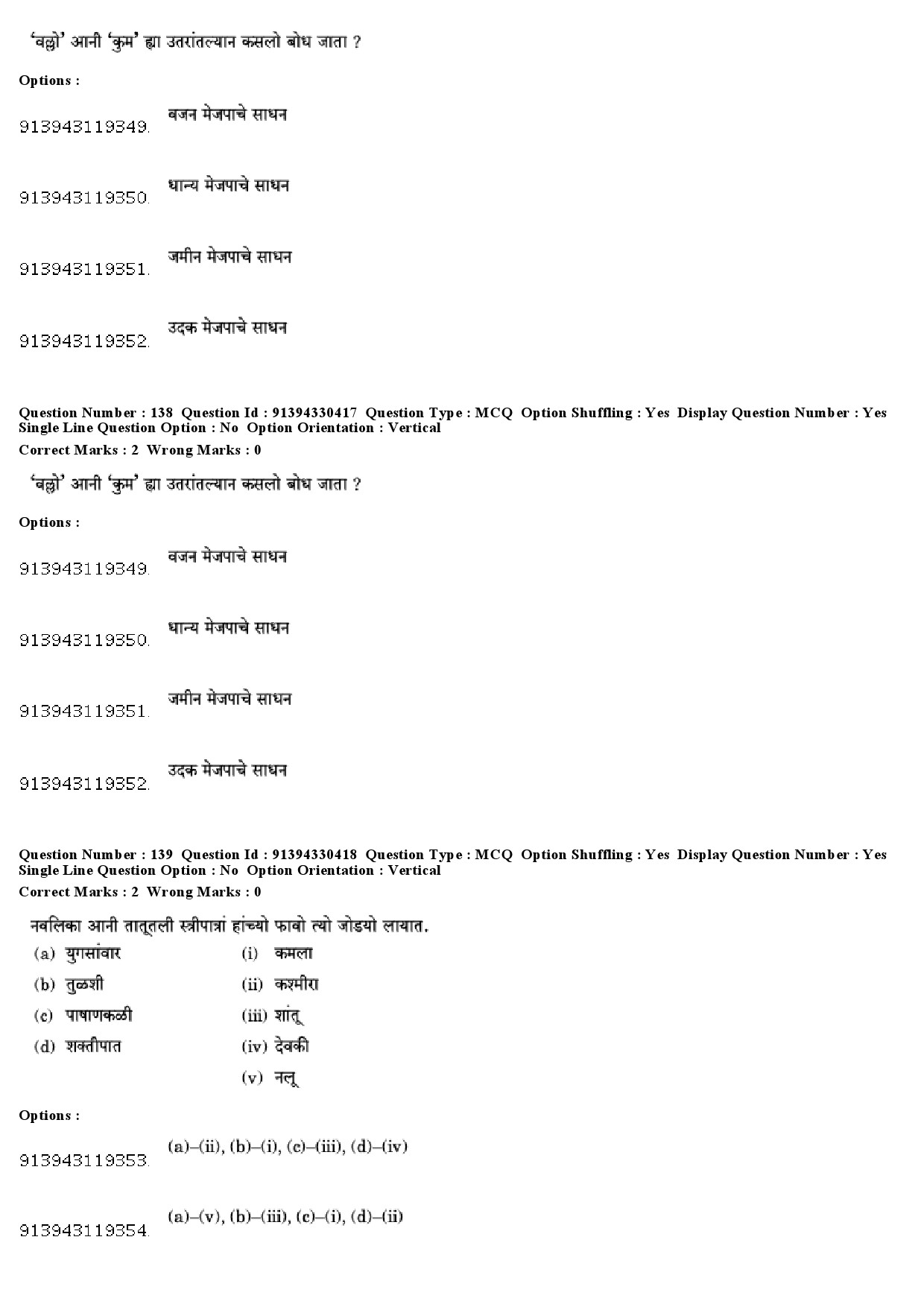 UGC NET Konkani Question Paper December 2018 115