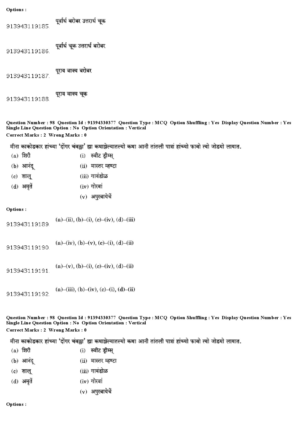 UGC NET Konkani Question Paper December 2018 84