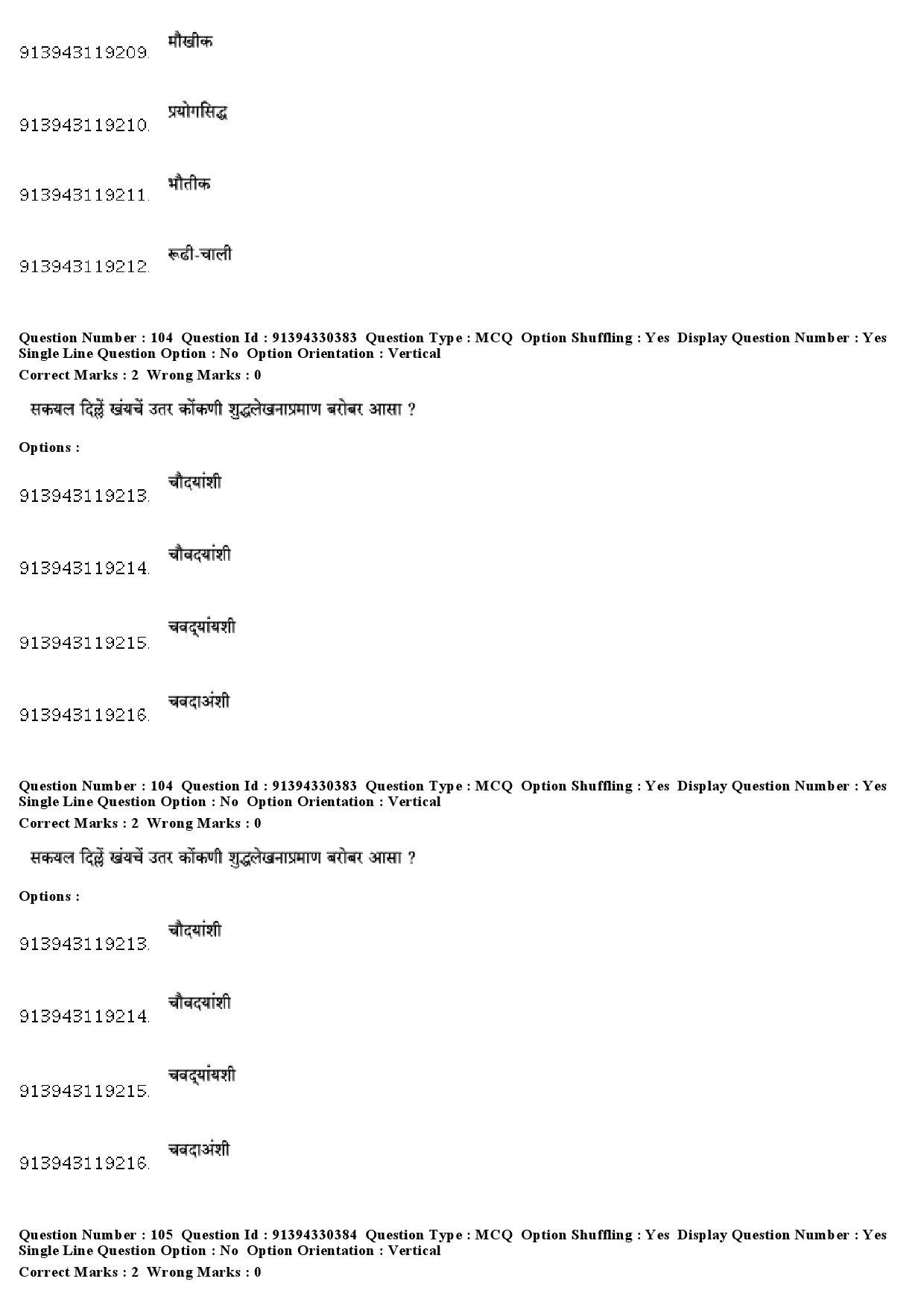 UGC NET Konkani Question Paper December 2018 89