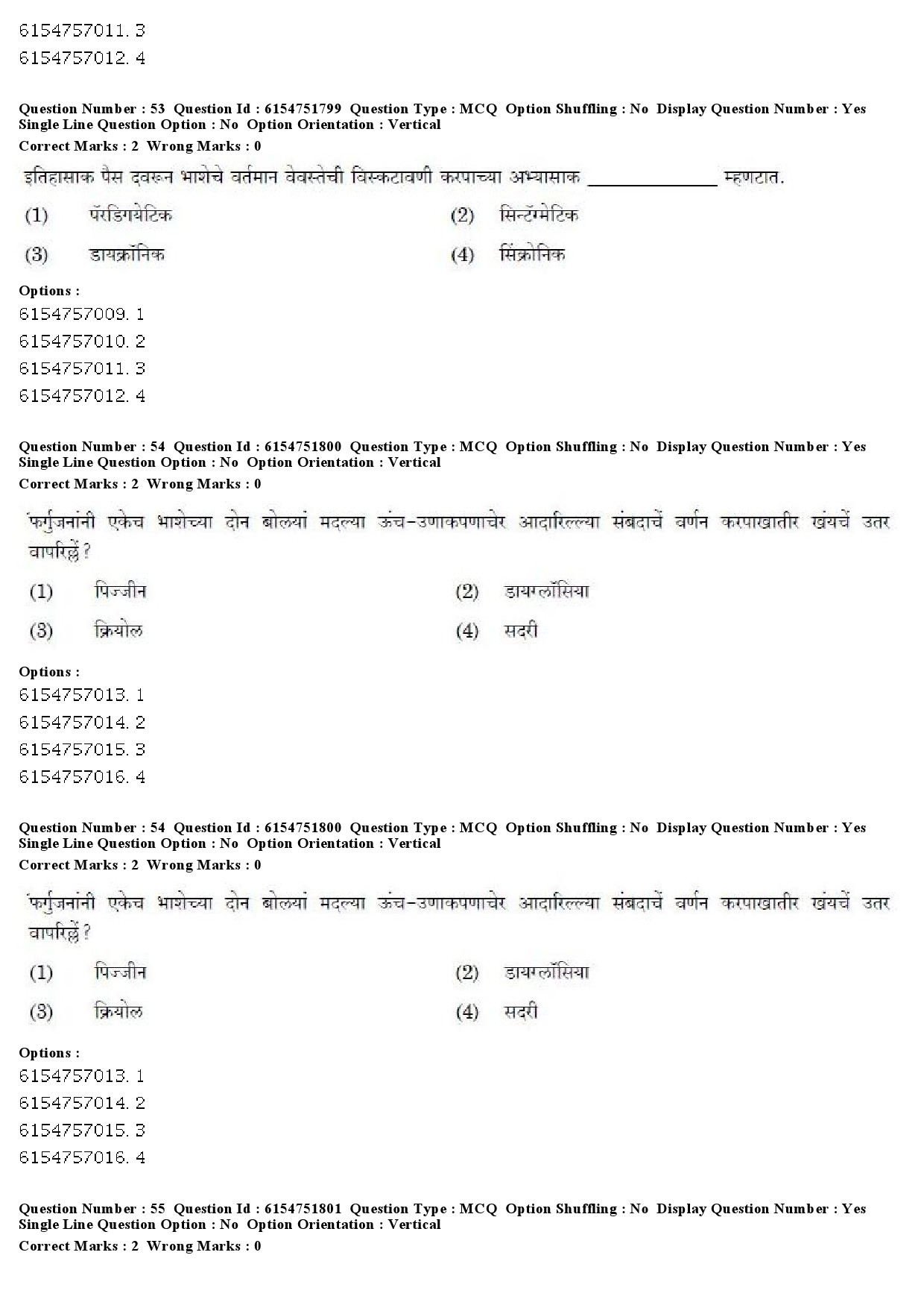 UGC NET Konkani Question Paper December 2019 45