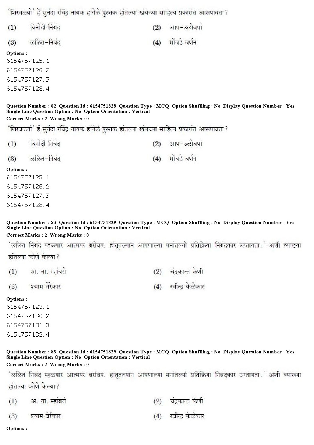 UGC NET Konkani Question Paper December 2019 62