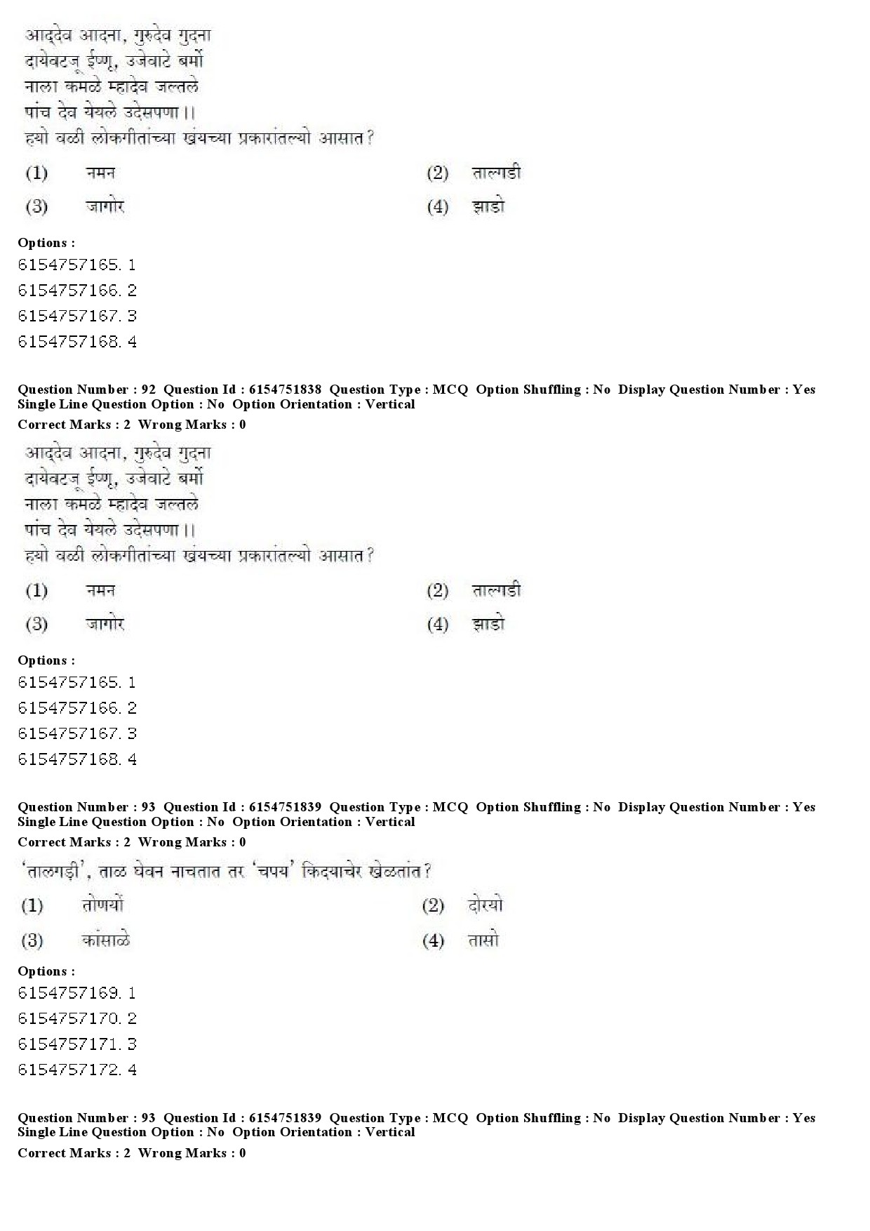 UGC NET Konkani Question Paper December 2019 68