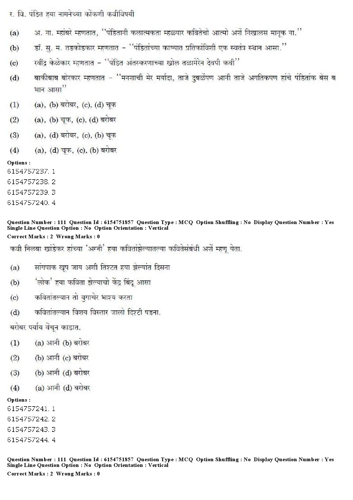 UGC NET Konkani Question Paper December 2019 81