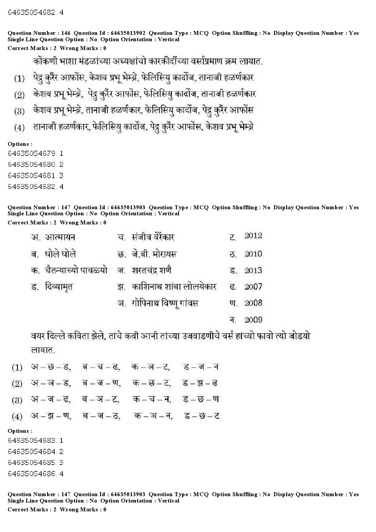 UGC NET Konkani Question Paper June 2019 107