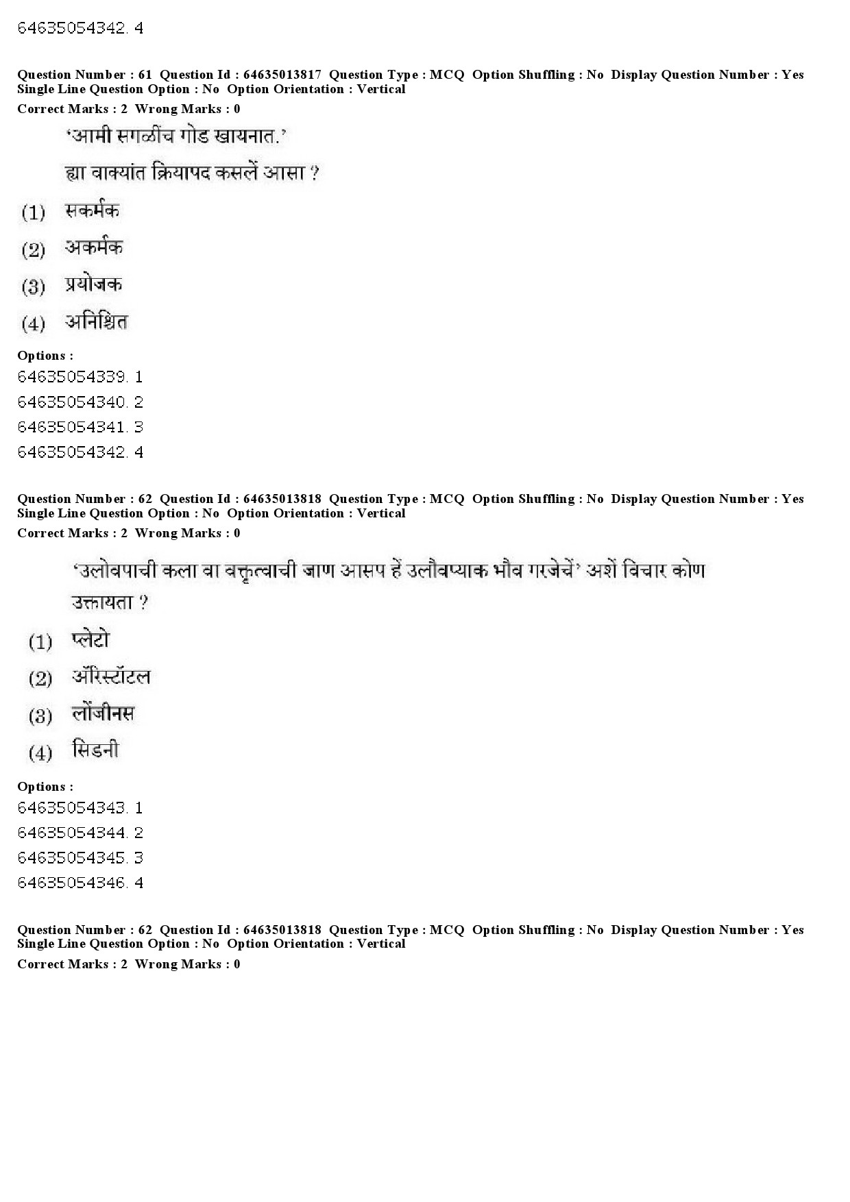 UGC NET Konkani Question Paper June 2019 42