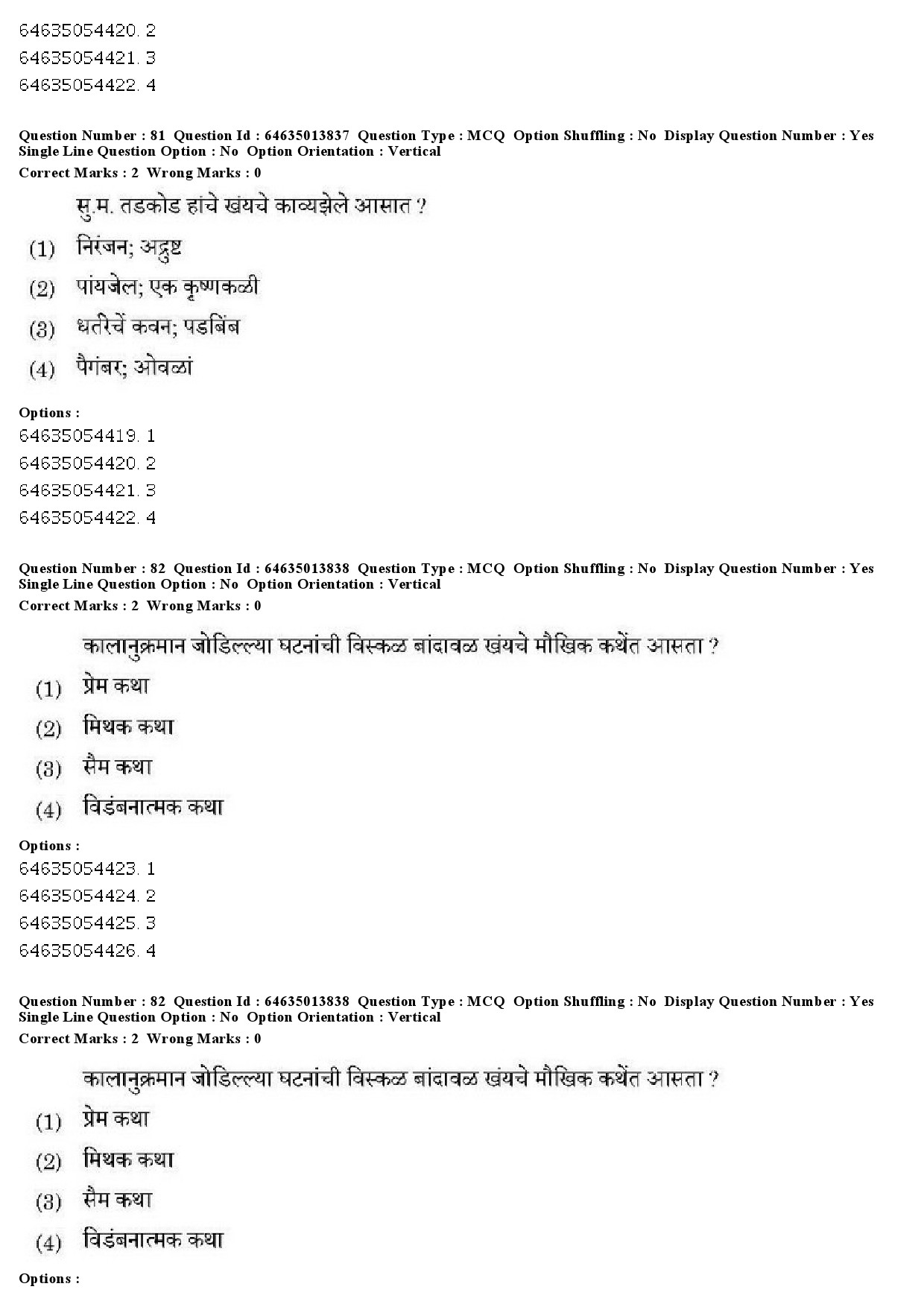 UGC NET Konkani Question Paper June 2019 57