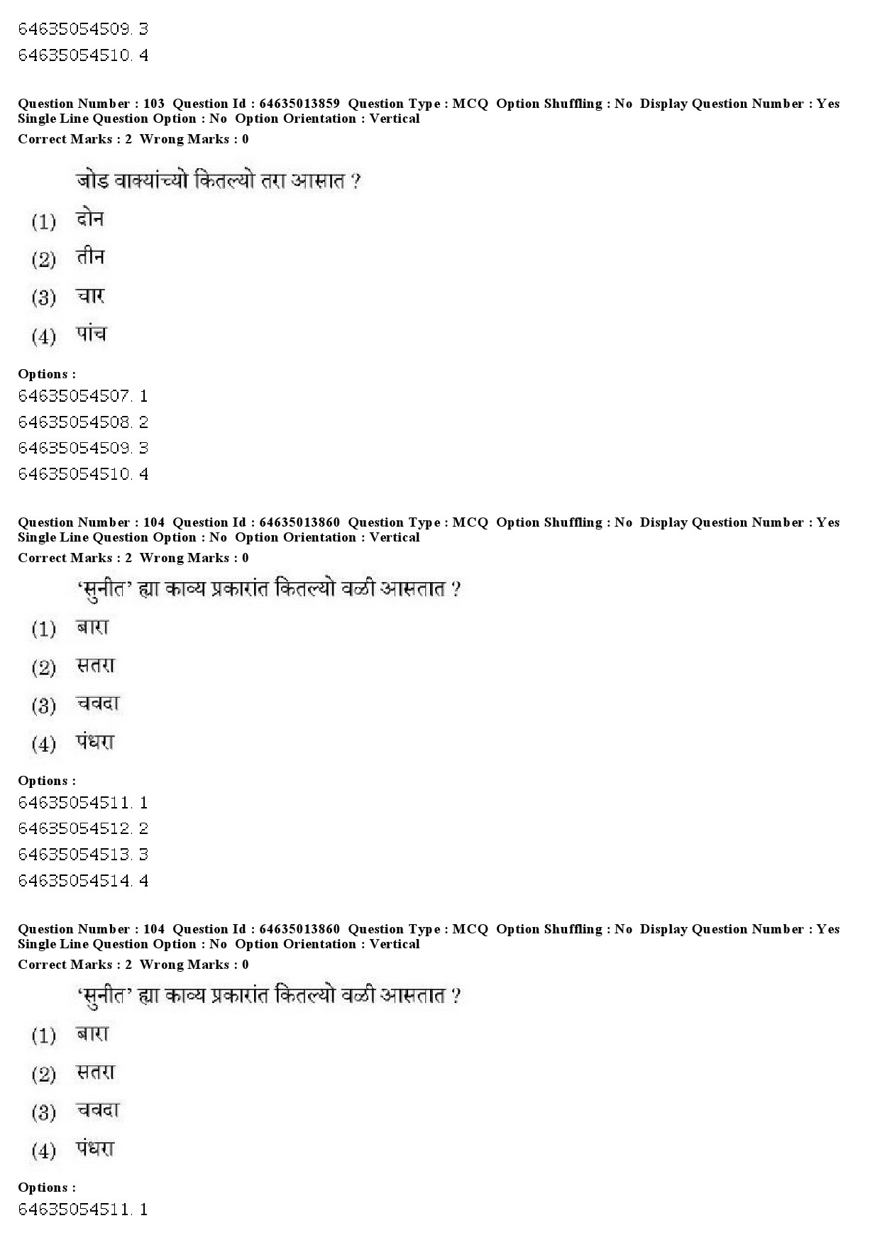 UGC NET Konkani Question Paper June 2019 73