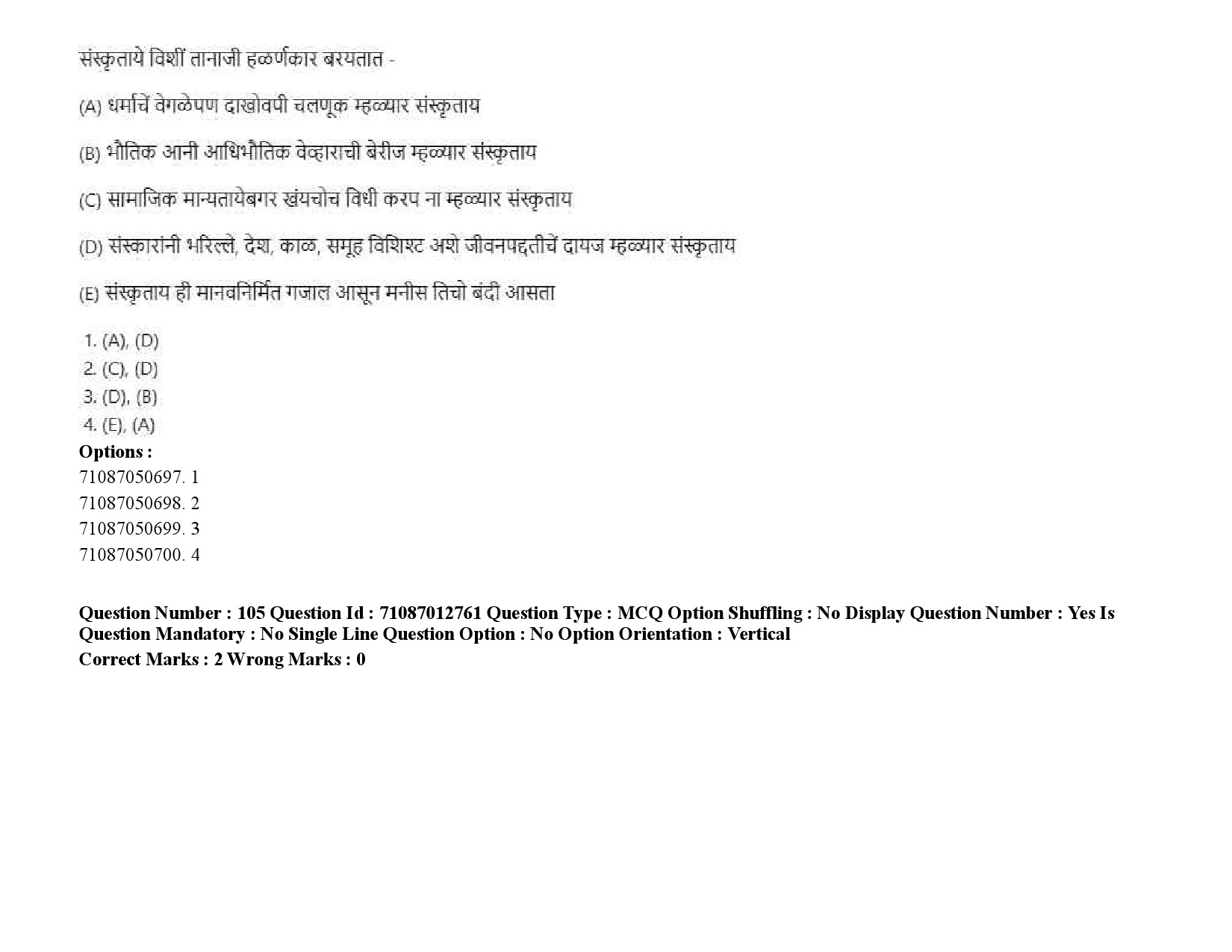 UGC NET Konkani Question Paper September 2020 149