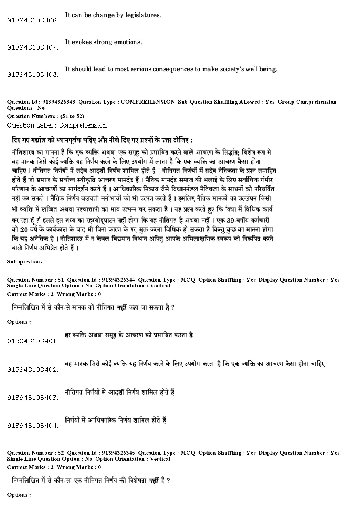 UGC NET Labour Welfare Question Paper December 2018 46