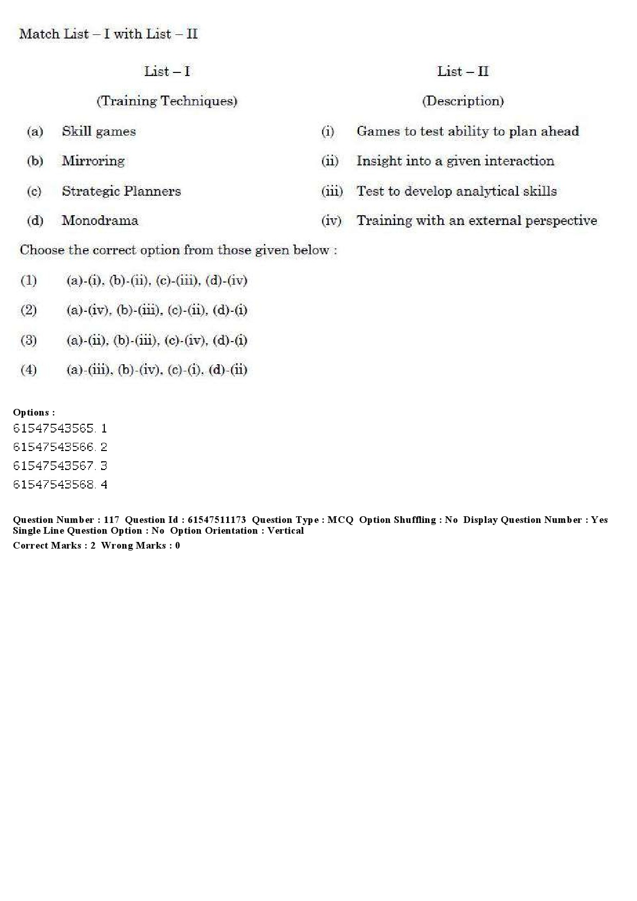 UGC NET Labour Welfare Question Paper December 2019 129