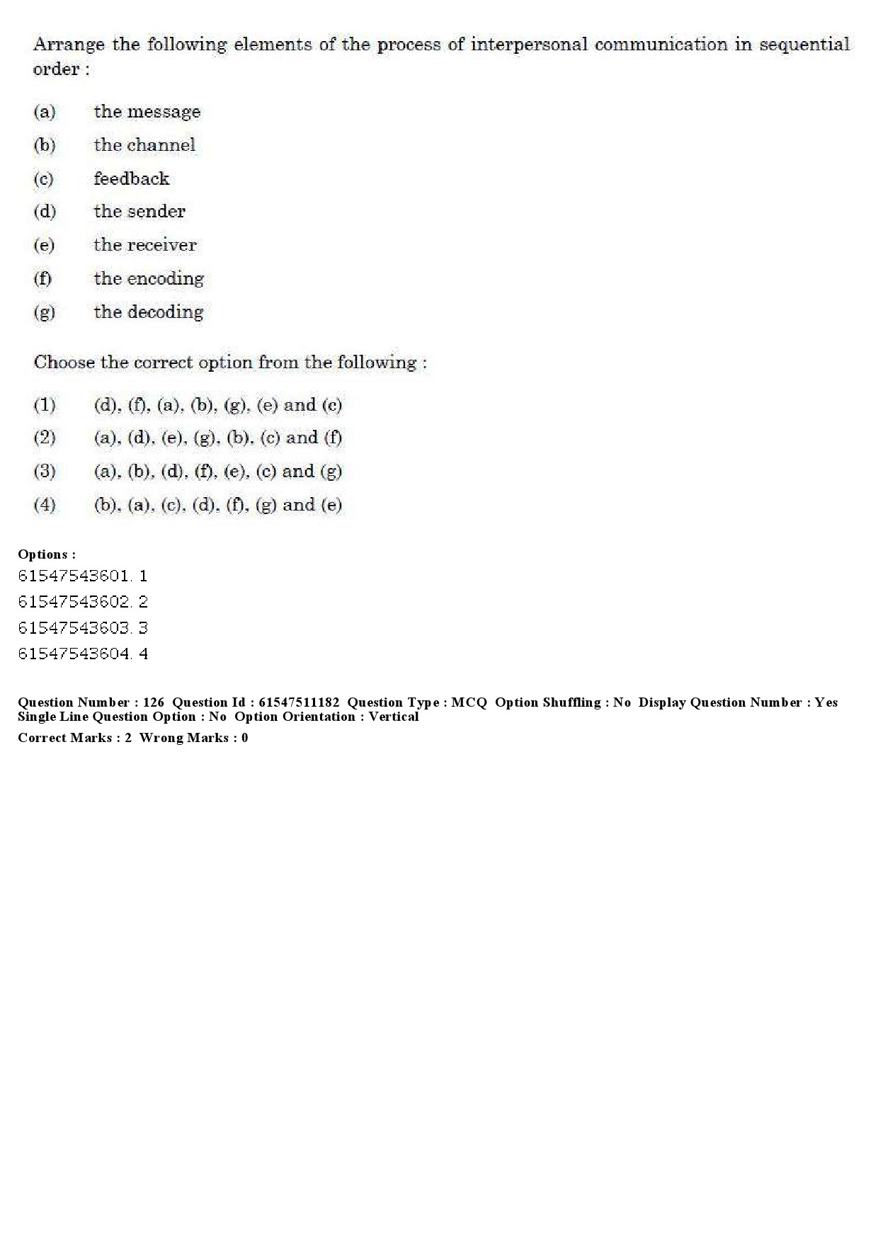 UGC NET Labour Welfare Question Paper December 2019 147