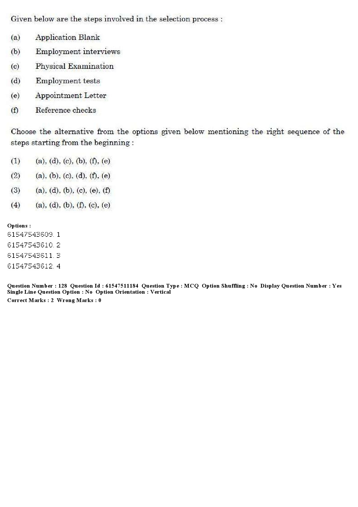 UGC NET Labour Welfare Question Paper December 2019 151