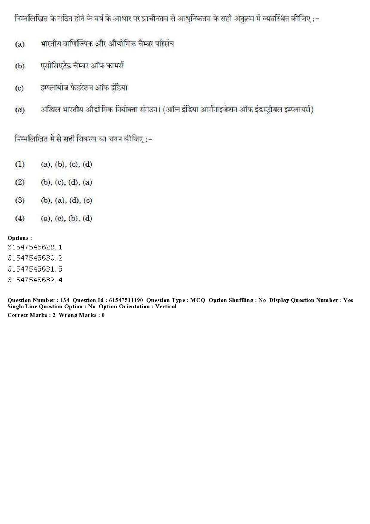 UGC NET Labour Welfare Question Paper December 2019 162