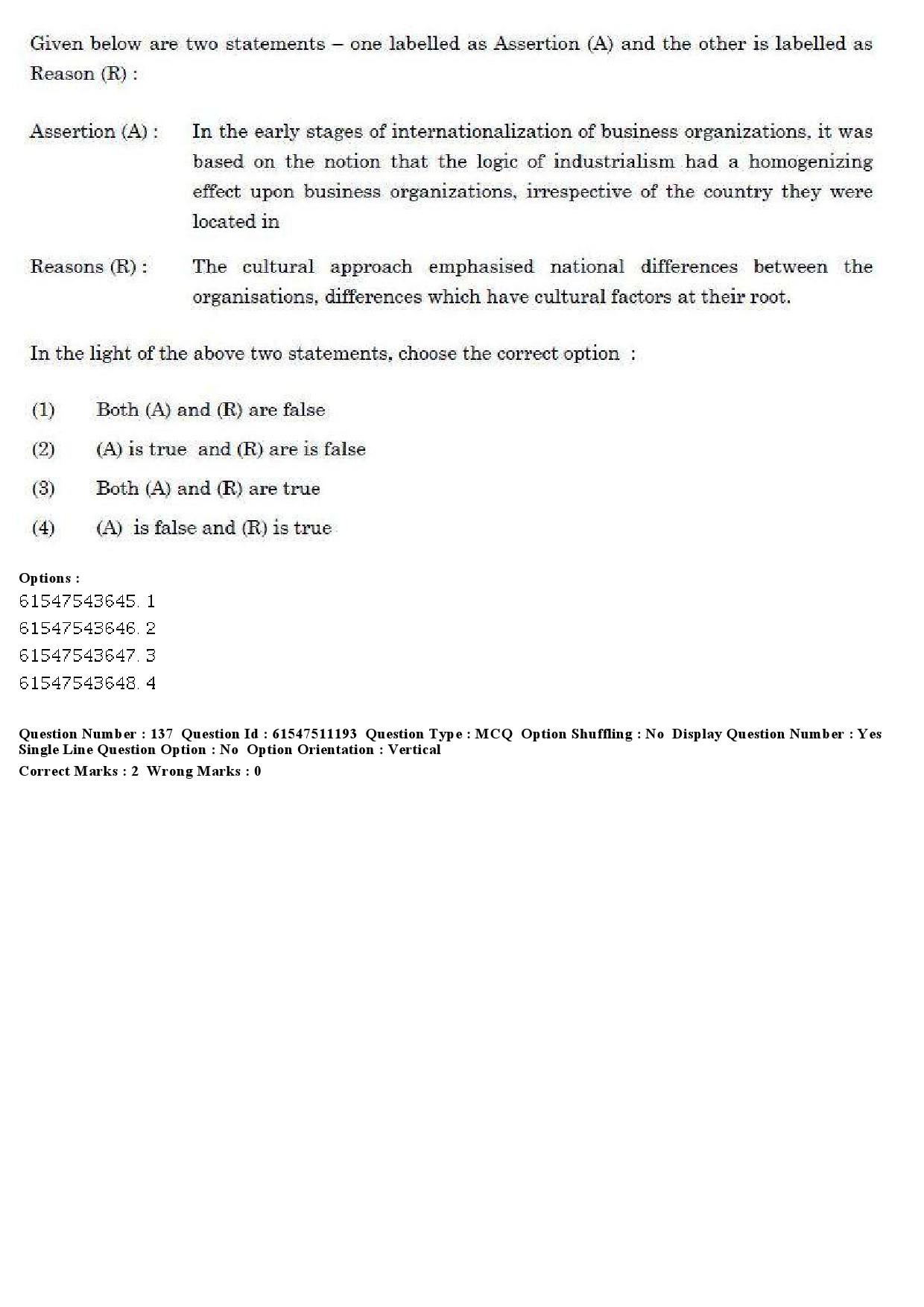 UGC NET Labour Welfare Question Paper December 2019 169