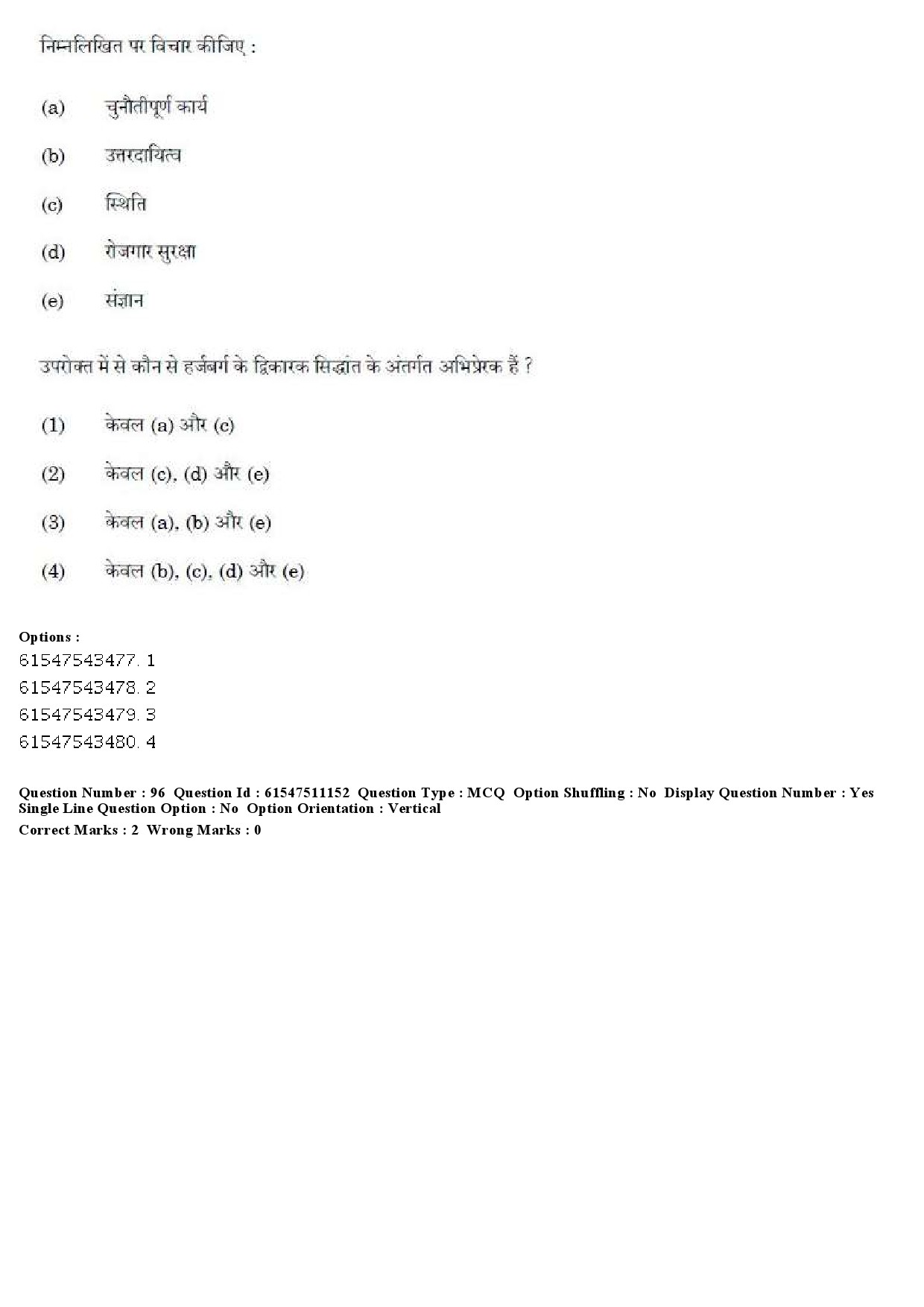 UGC NET Labour Welfare Question Paper December 2019 89