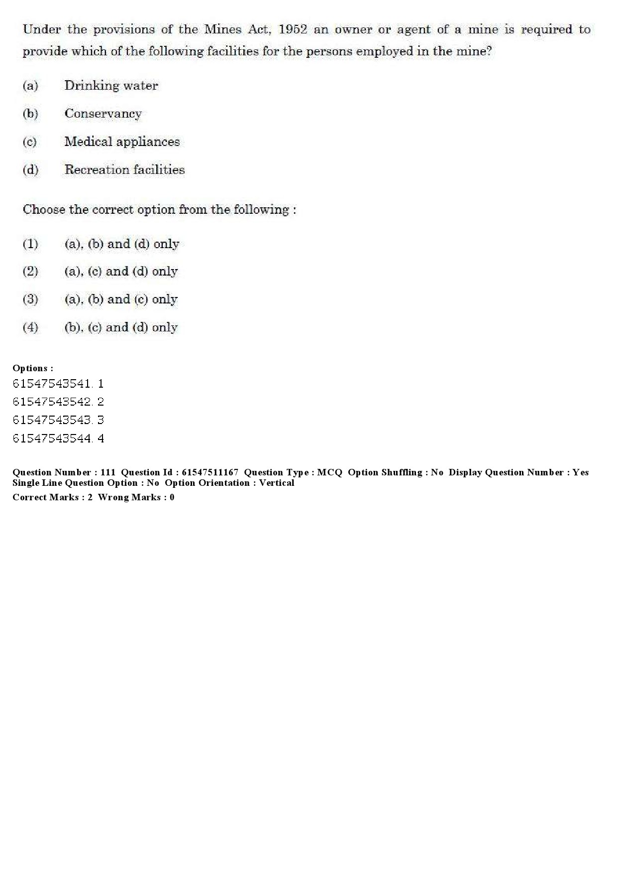 UGC NET Labour Welfare Question Paper June 2019 117