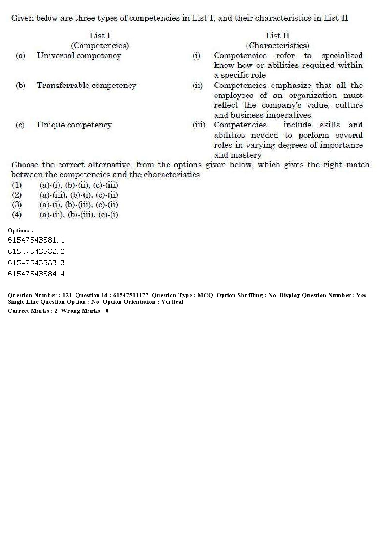 UGC NET Labour Welfare Question Paper June 2019 137