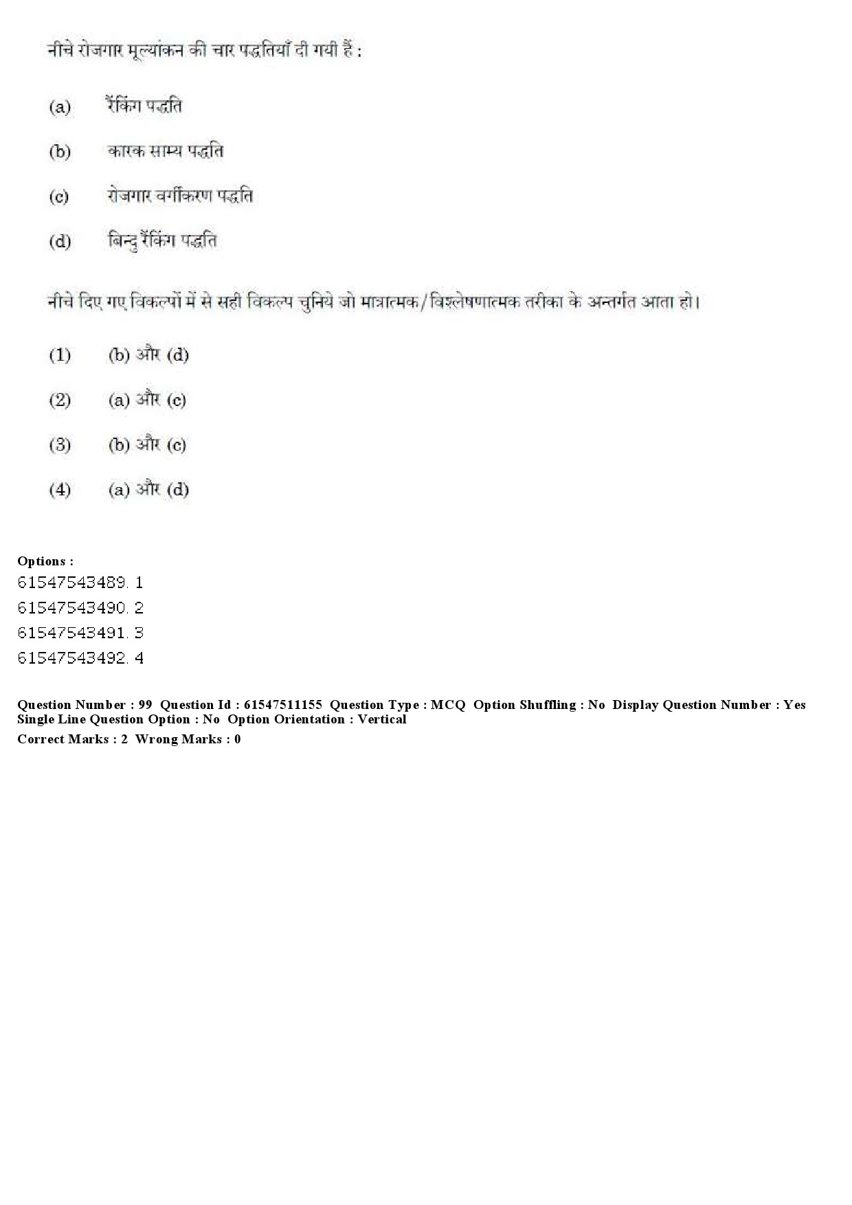 UGC NET Labour Welfare Question Paper June 2019 94