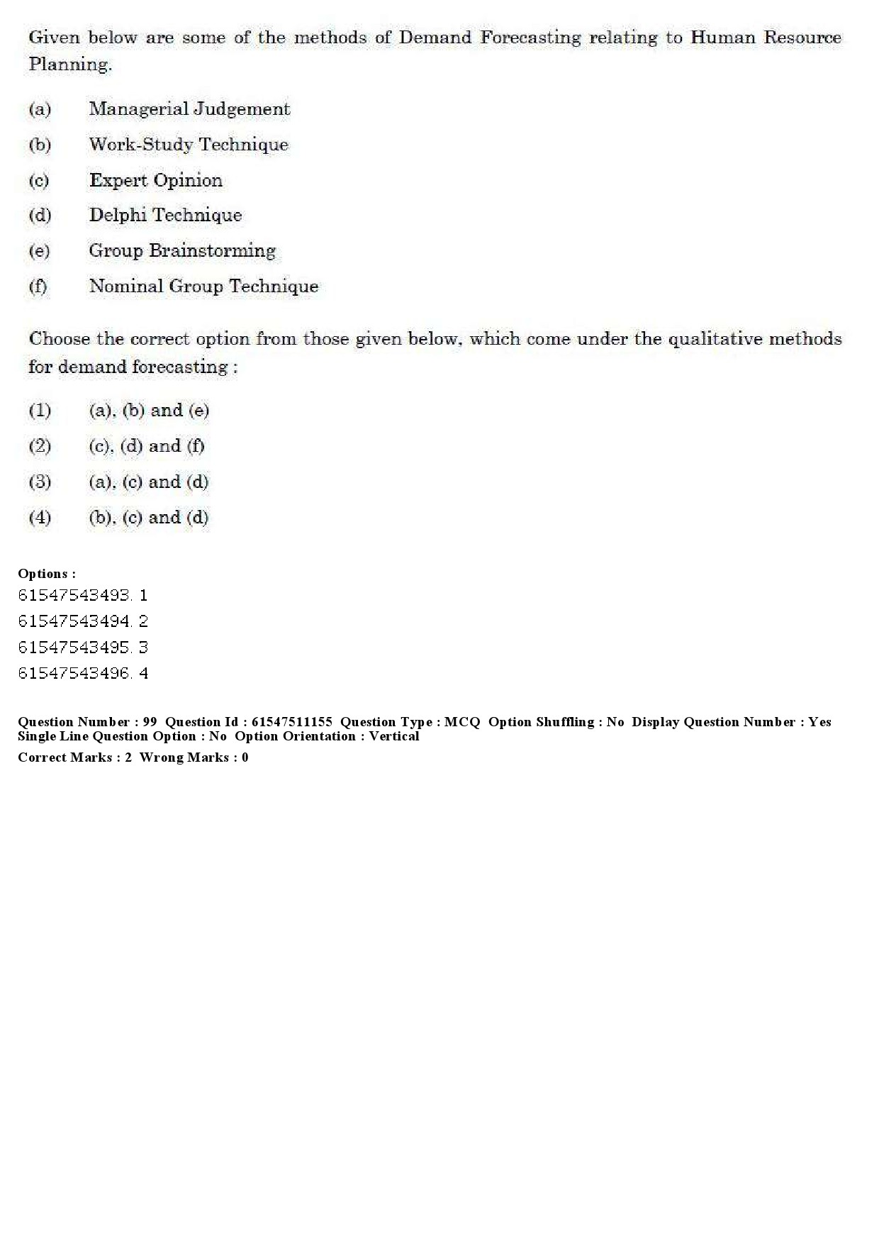 UGC NET Labour Welfare Question Paper June 2019 95